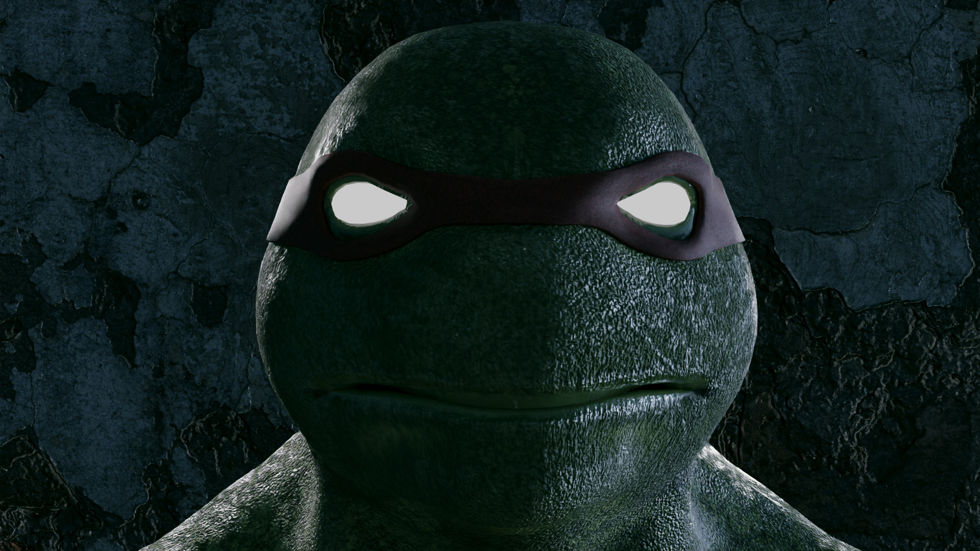 Raphael TMNT Low-poly 3D model_4