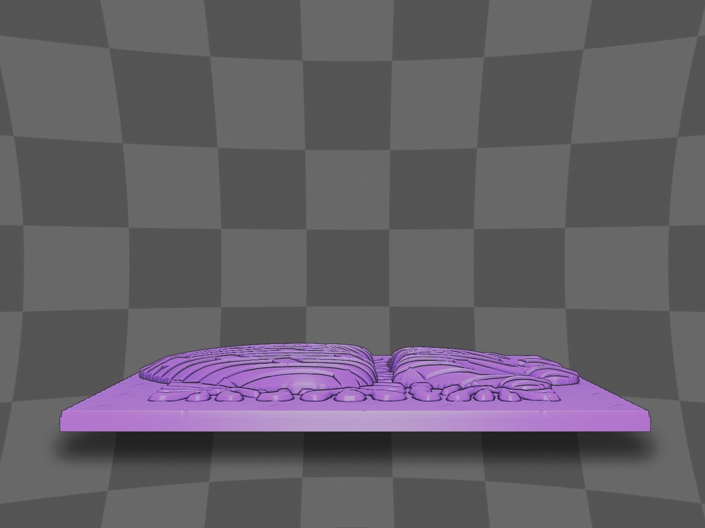 The heart crown deco for CNC and 3D printing 3D print model_9