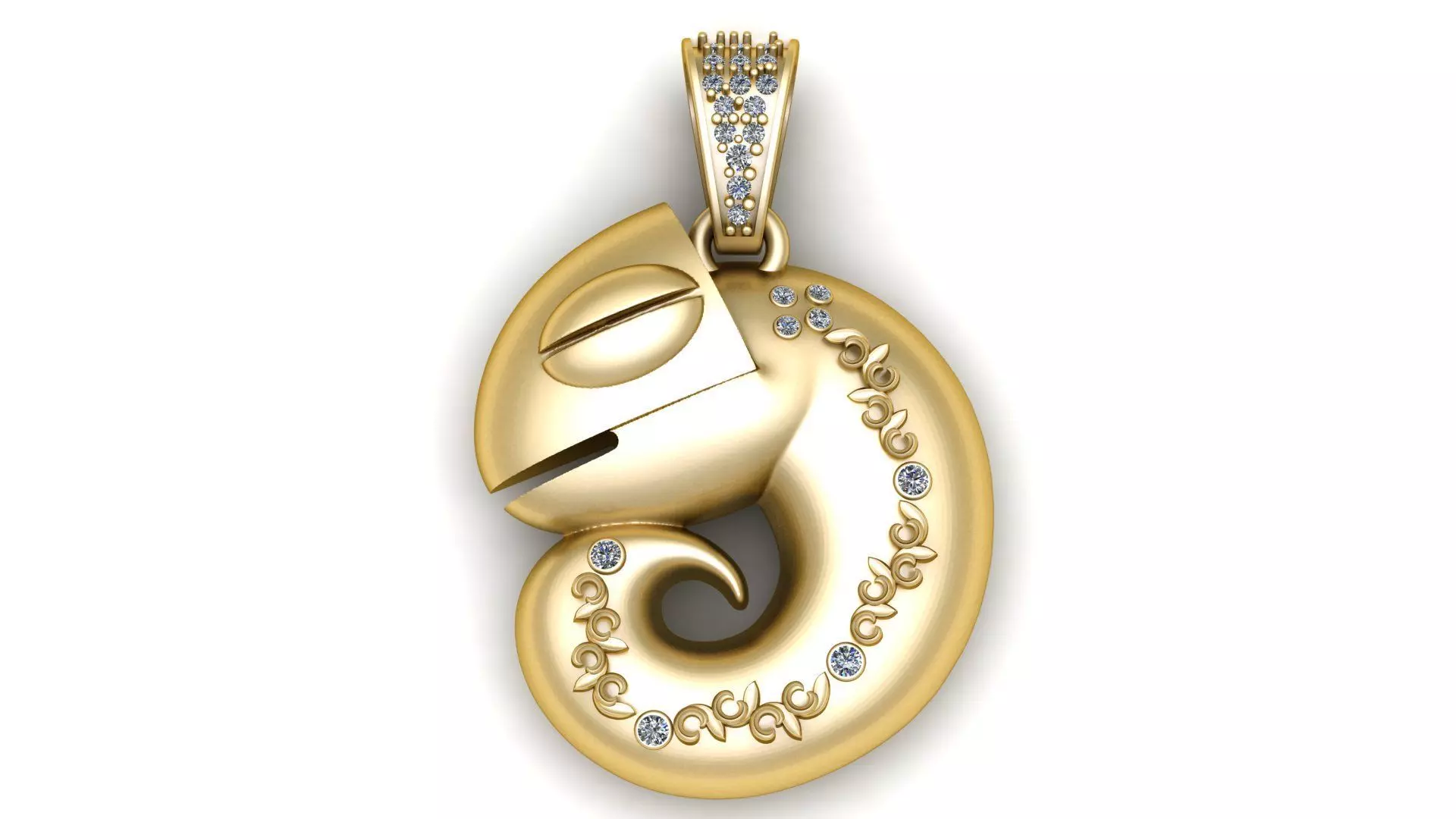 SEA FISH PENDANT 3D PRINTABLE MODEL 3D print model
