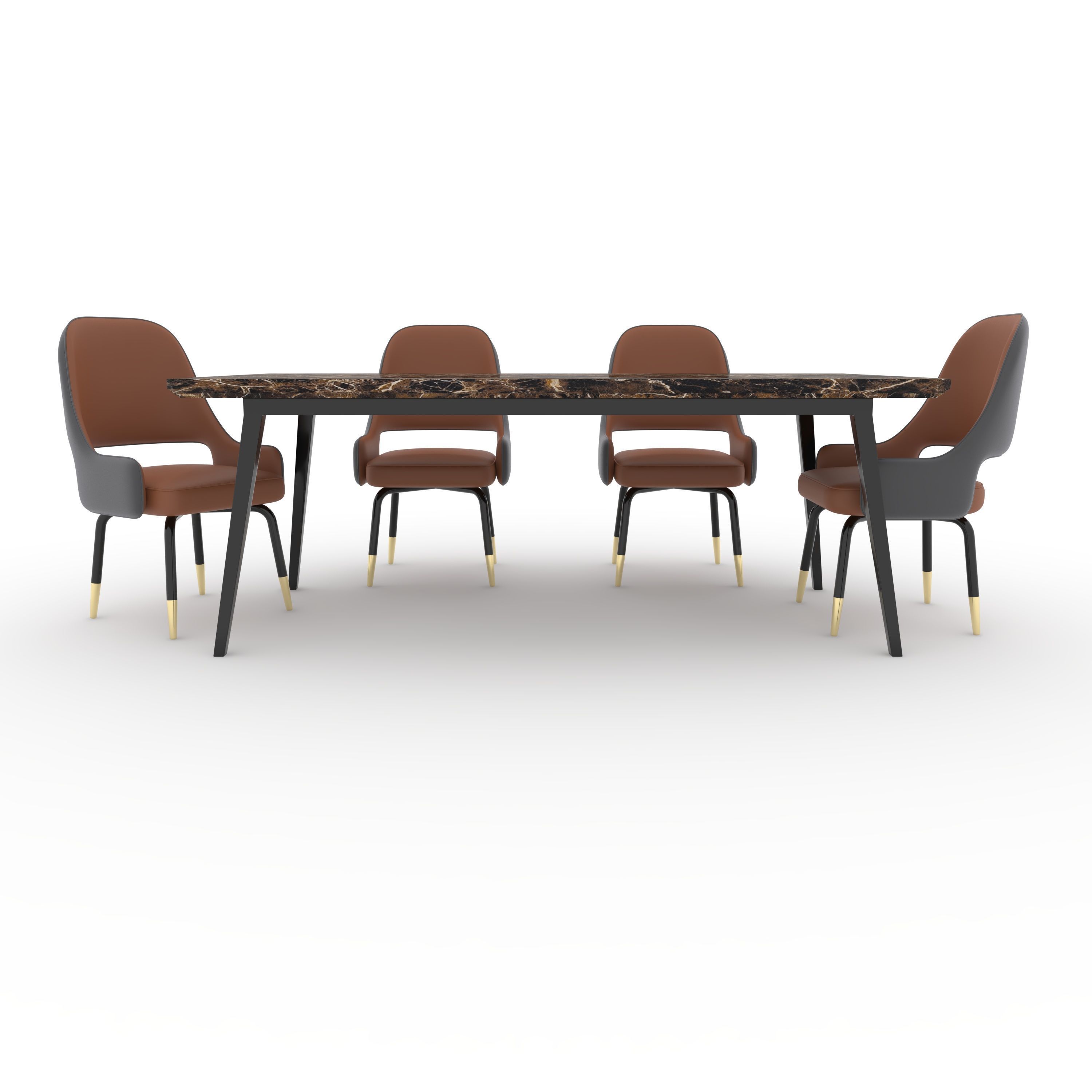 Dining Set 8 3D model_9