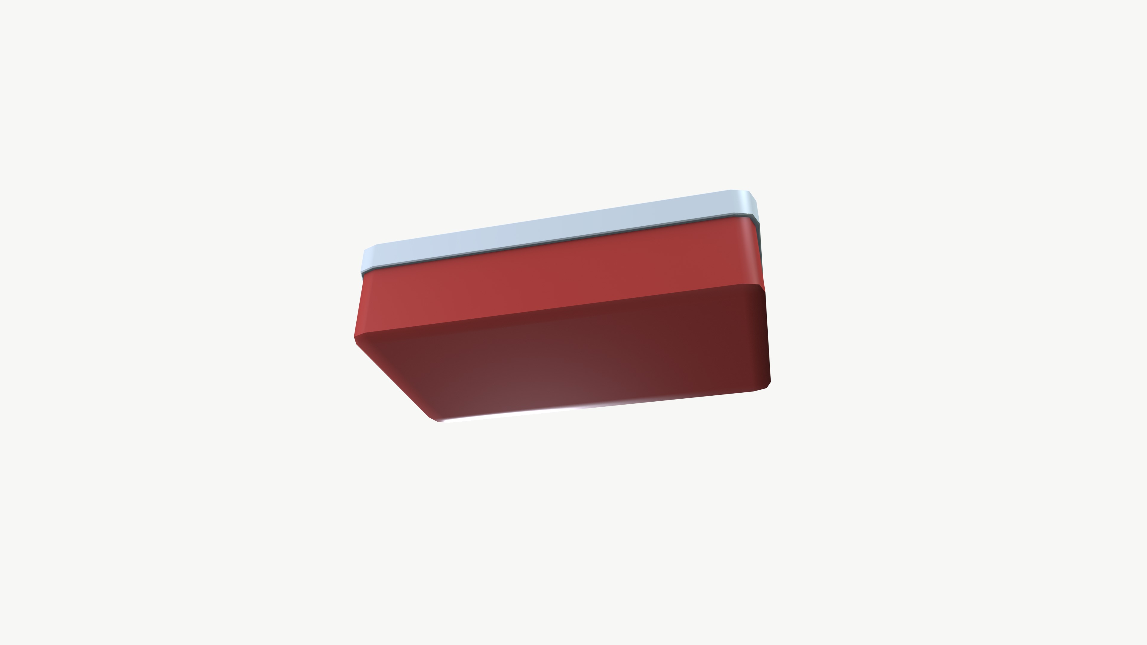 First Aid Box Low-poly 3D model_2