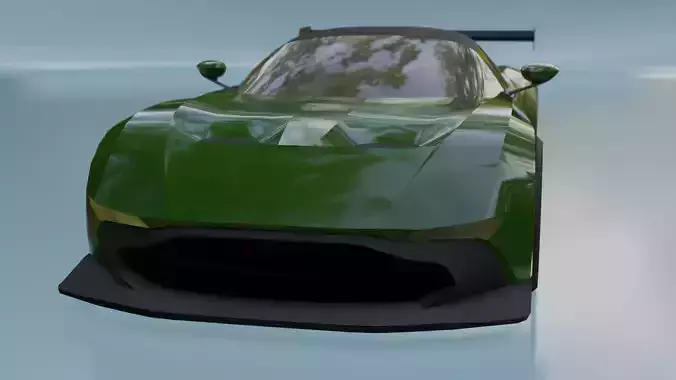 Aston Martin Vulcan 3D Game-Ready Model