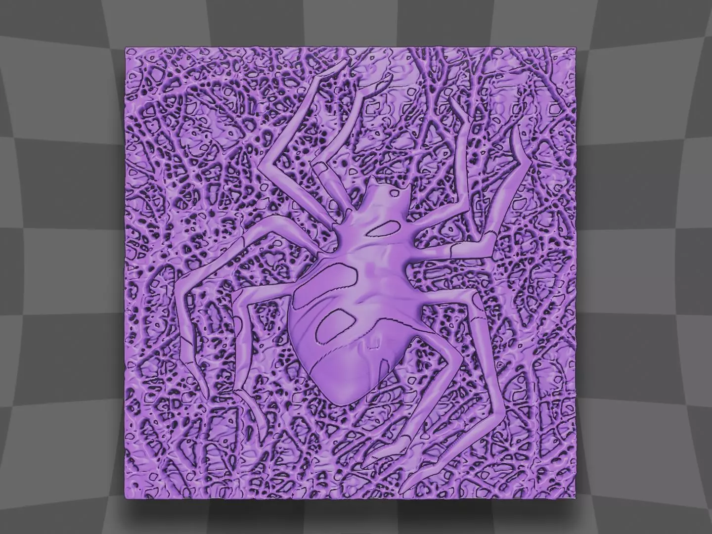 A poisonous spider for home decoration 3D print model_0