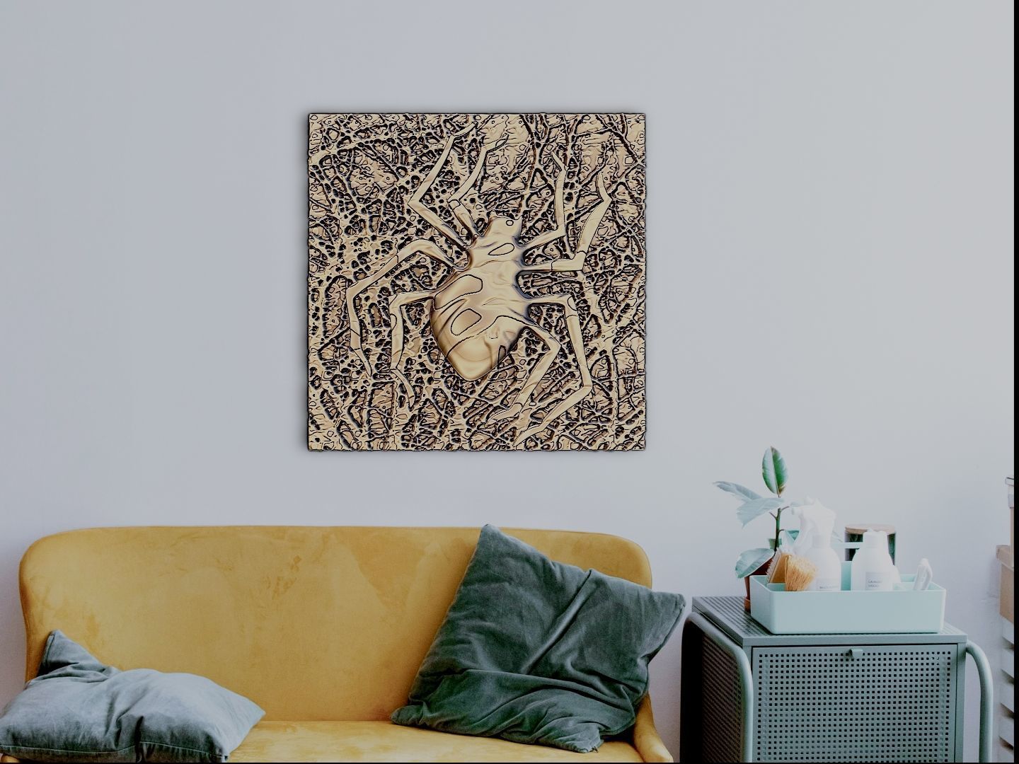 A poisonous spider for home decoration 3D print model_1