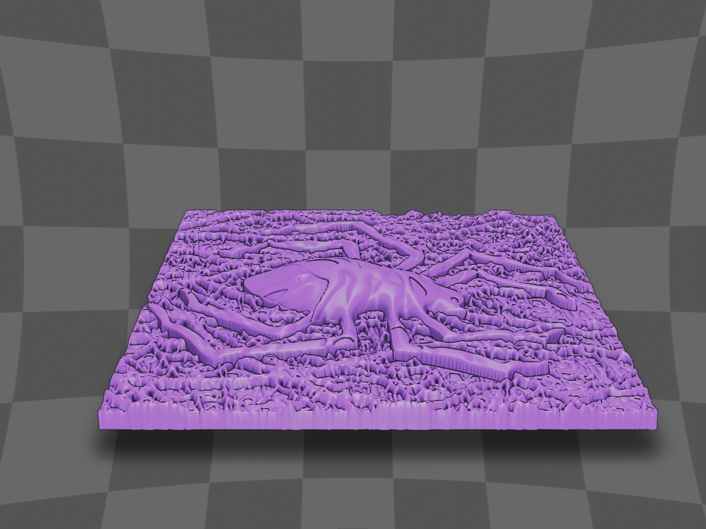 A poisonous spider for home decoration 3D print model_3