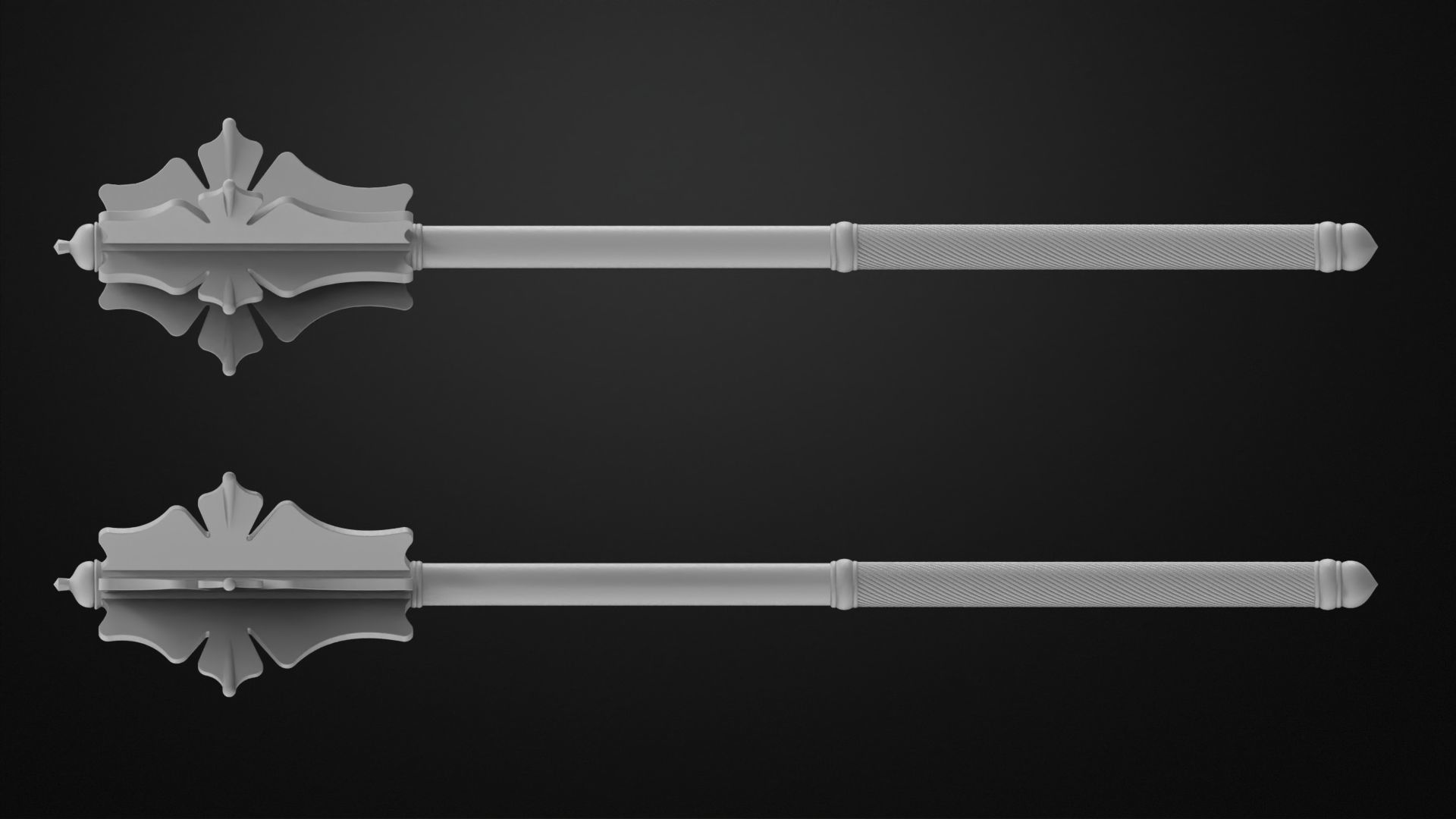 Weapons Encyclopedia 231 Mace 3D print model_2