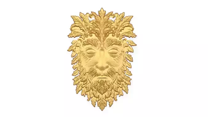 Classic decor  ornament carved 53 3D model