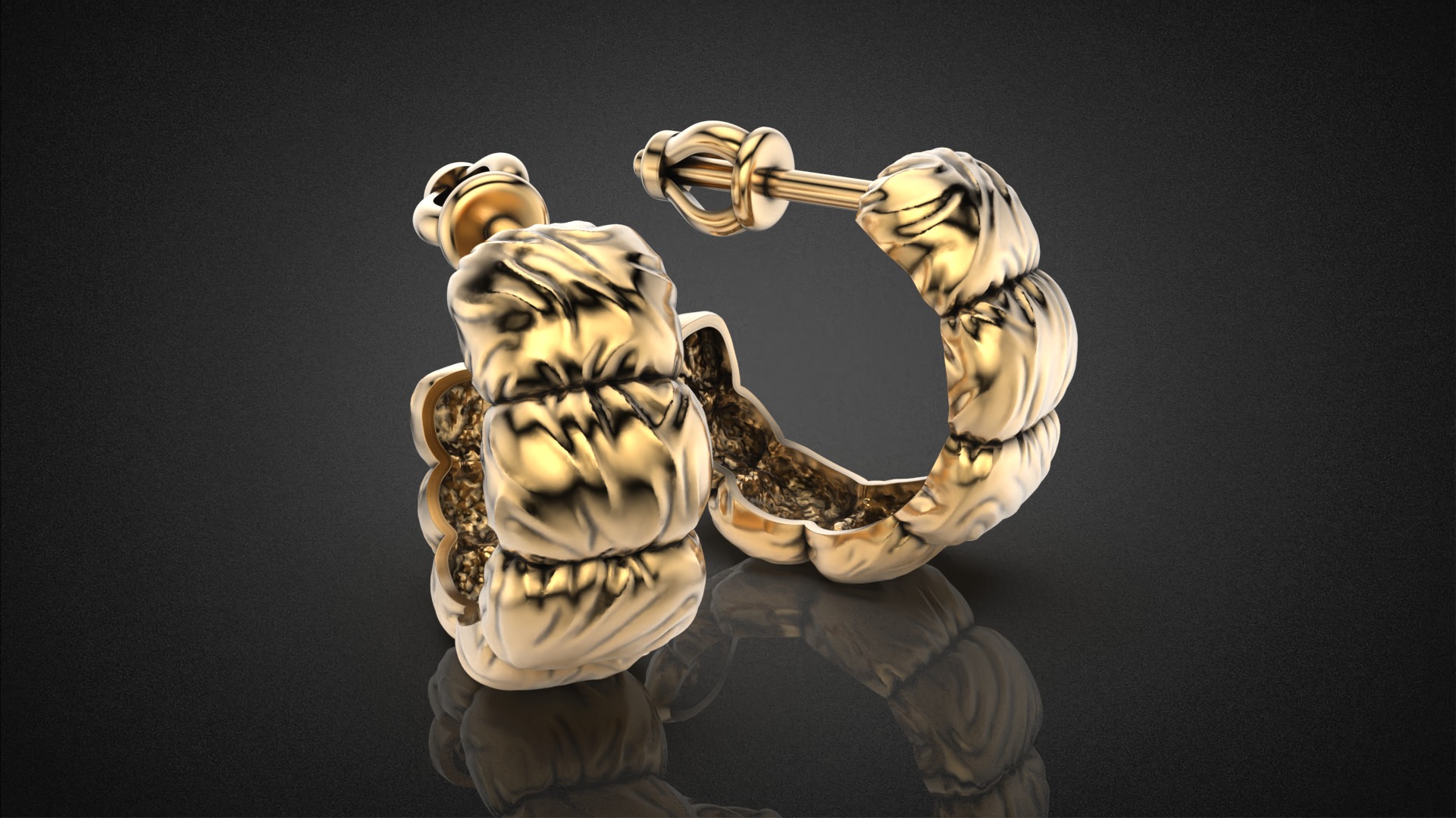 Fashion Down Jacket set 3D Model Collection_47