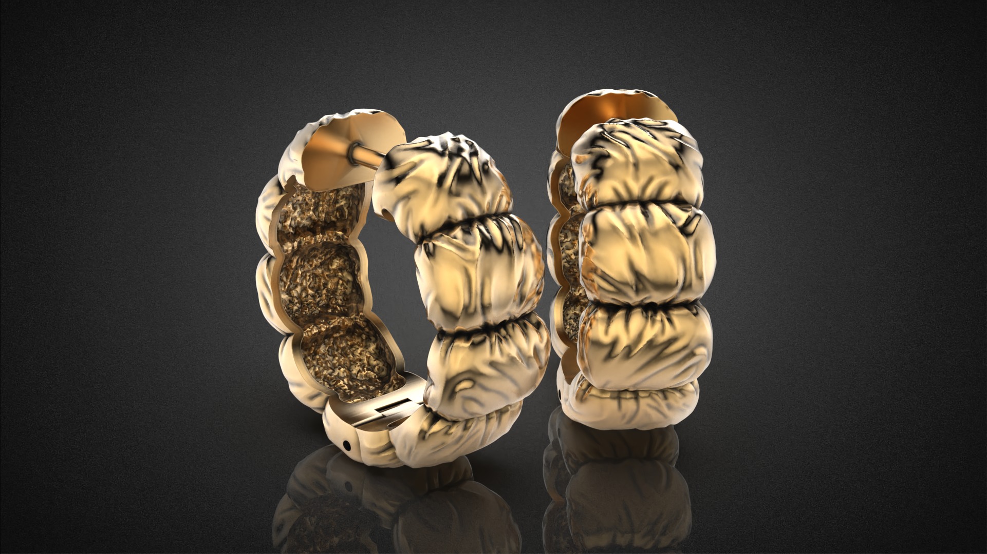 Fashion Down Jacket set 3D Model Collection_32