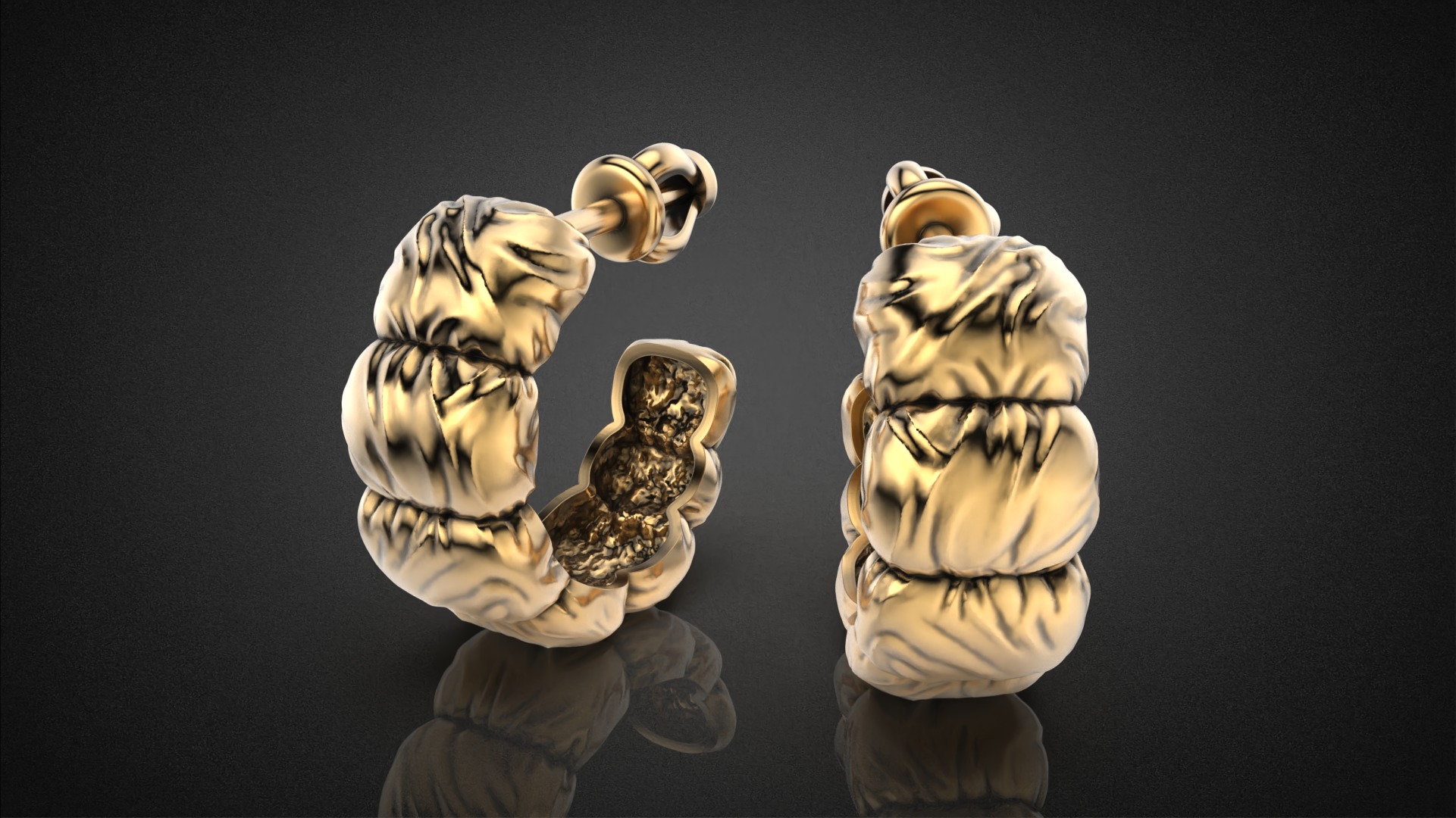 Fashion Down Jacket set 3D Model Collection_49