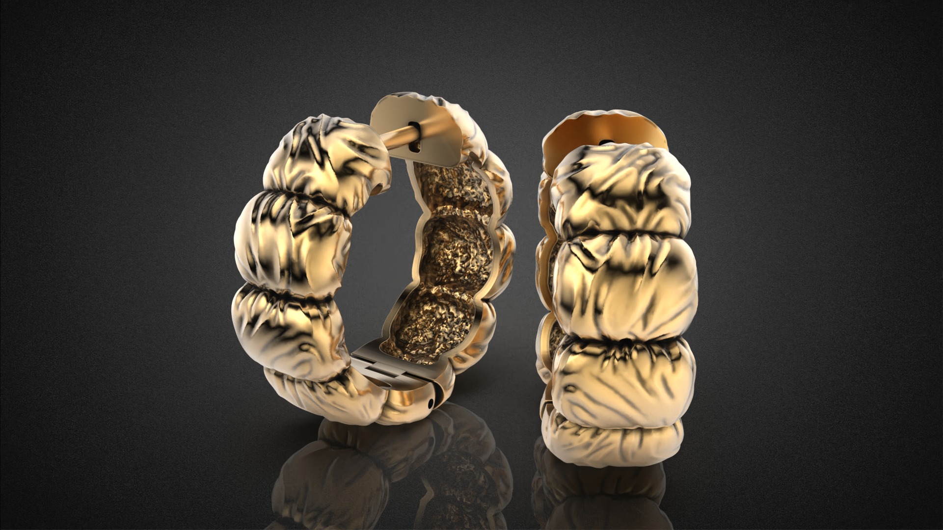 Fashion Down Jacket set 3D Model Collection_28