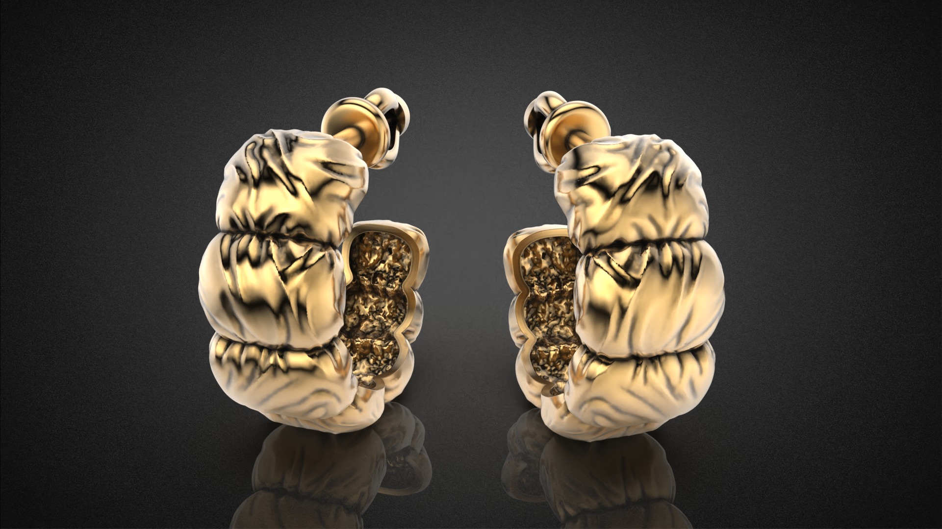 Fashion Down Jacket set 3D Model Collection_48