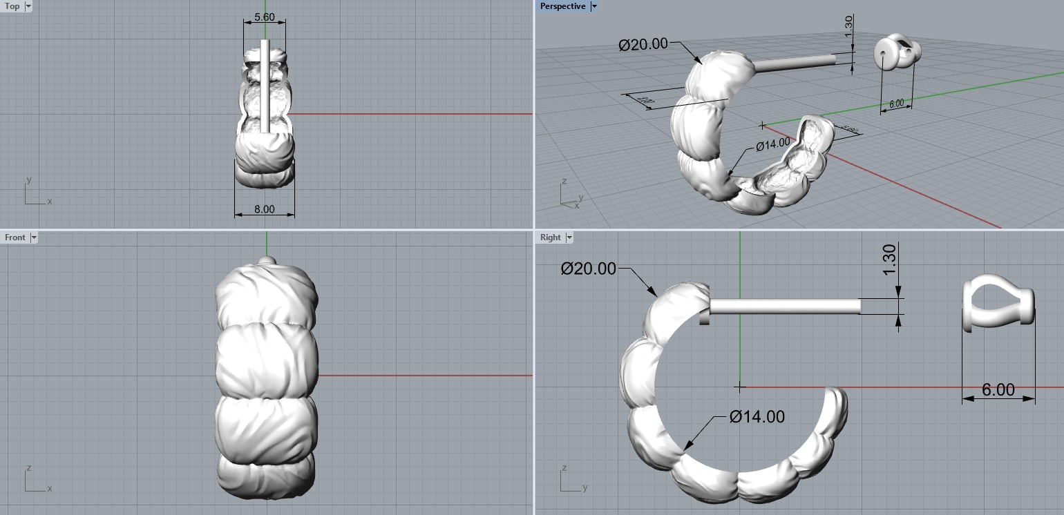 Fashion Down Jacket set 3D Model Collection_67