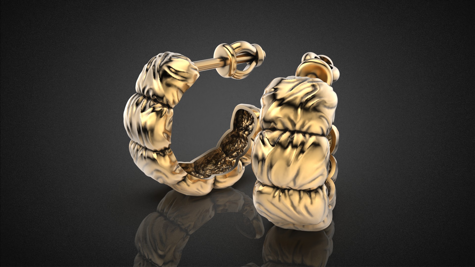 Fashion Down Jacket set 3D Model Collection_50