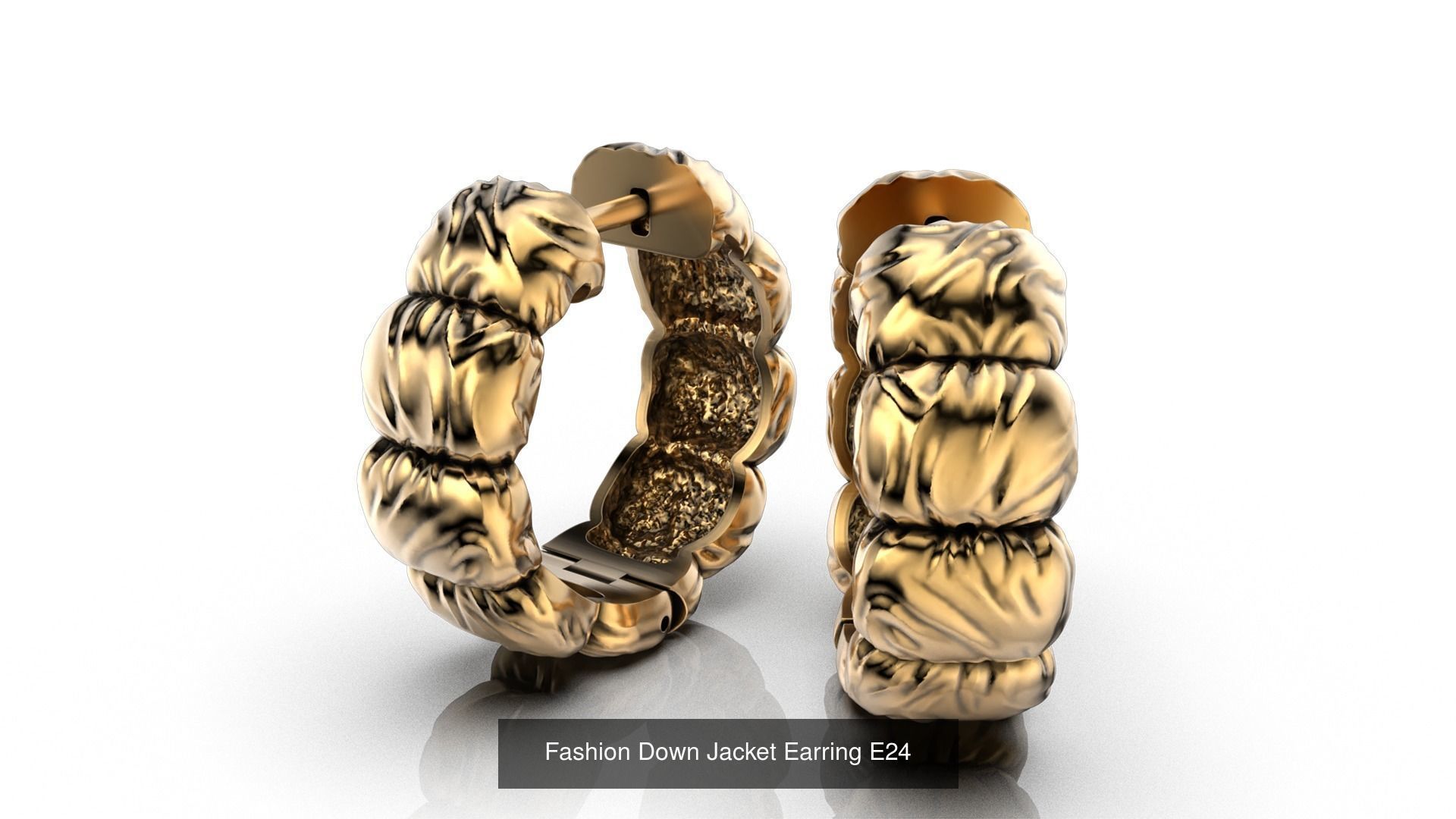 Fashion Down Jacket set 3D Model Collection_2