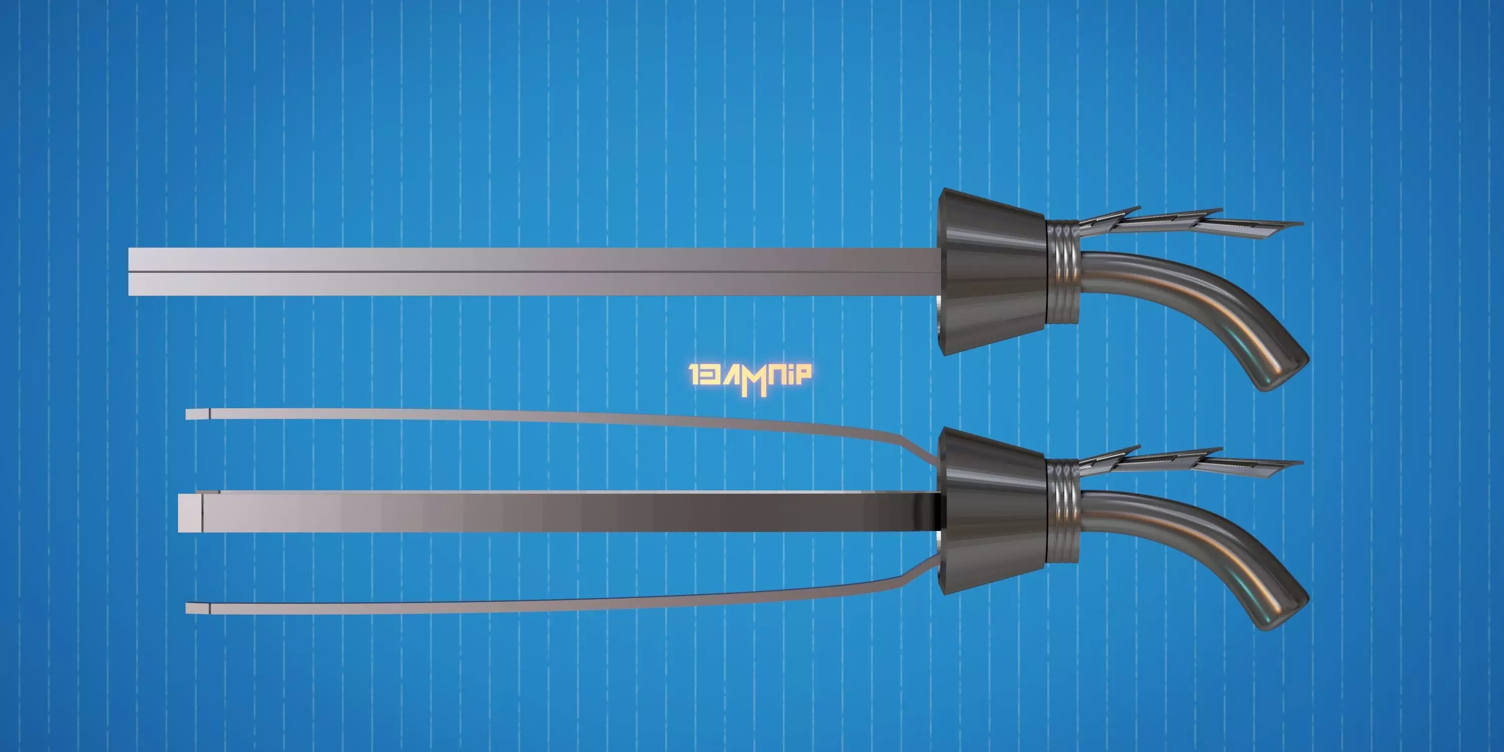 Narukami quinque 3D print model_0