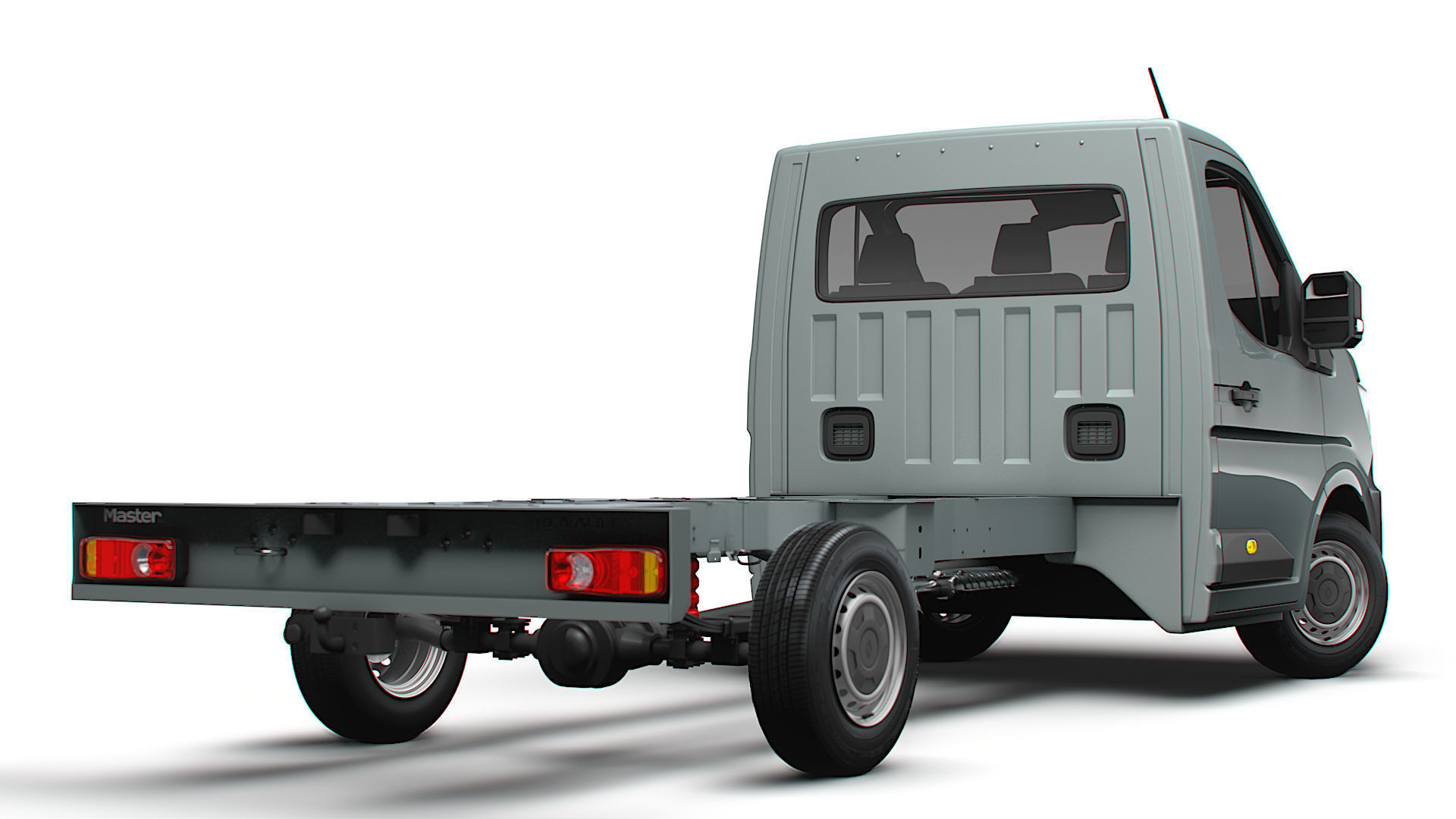 Renault Master Single Cab L3 Chassis 2024 3D model_5