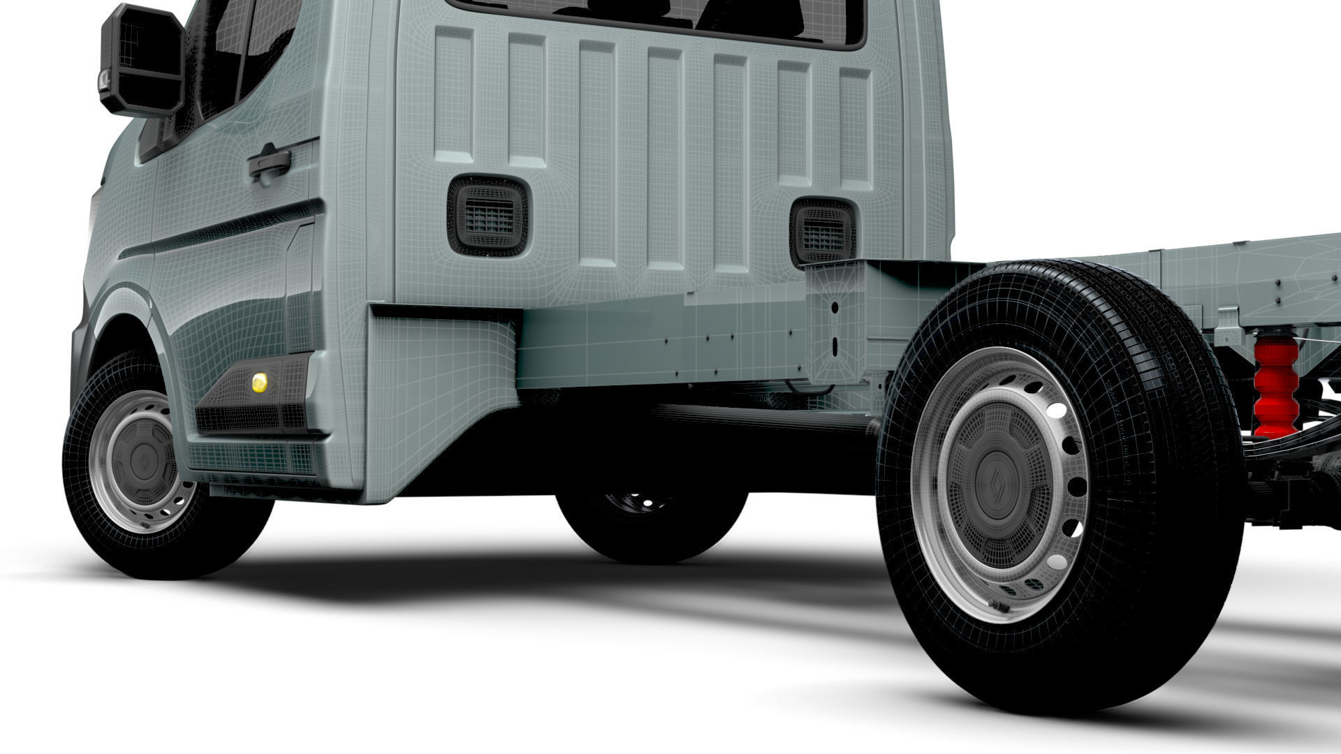 Renault Master Single Cab L3 Chassis 2024 3D model_17