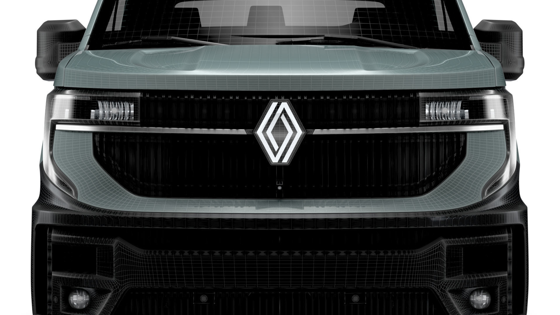 Renault Master Single Cab L3 Chassis 2024 3D model_21