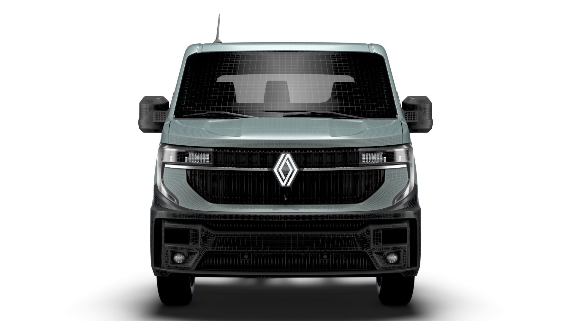Renault Master Single Cab L3 Chassis 2024 3D model_20