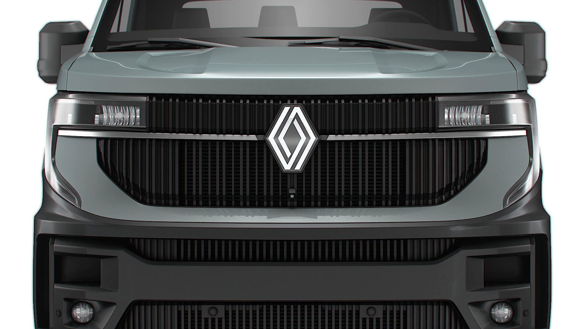 Renault Master Single Cab L3 Chassis 2024 3D model_7