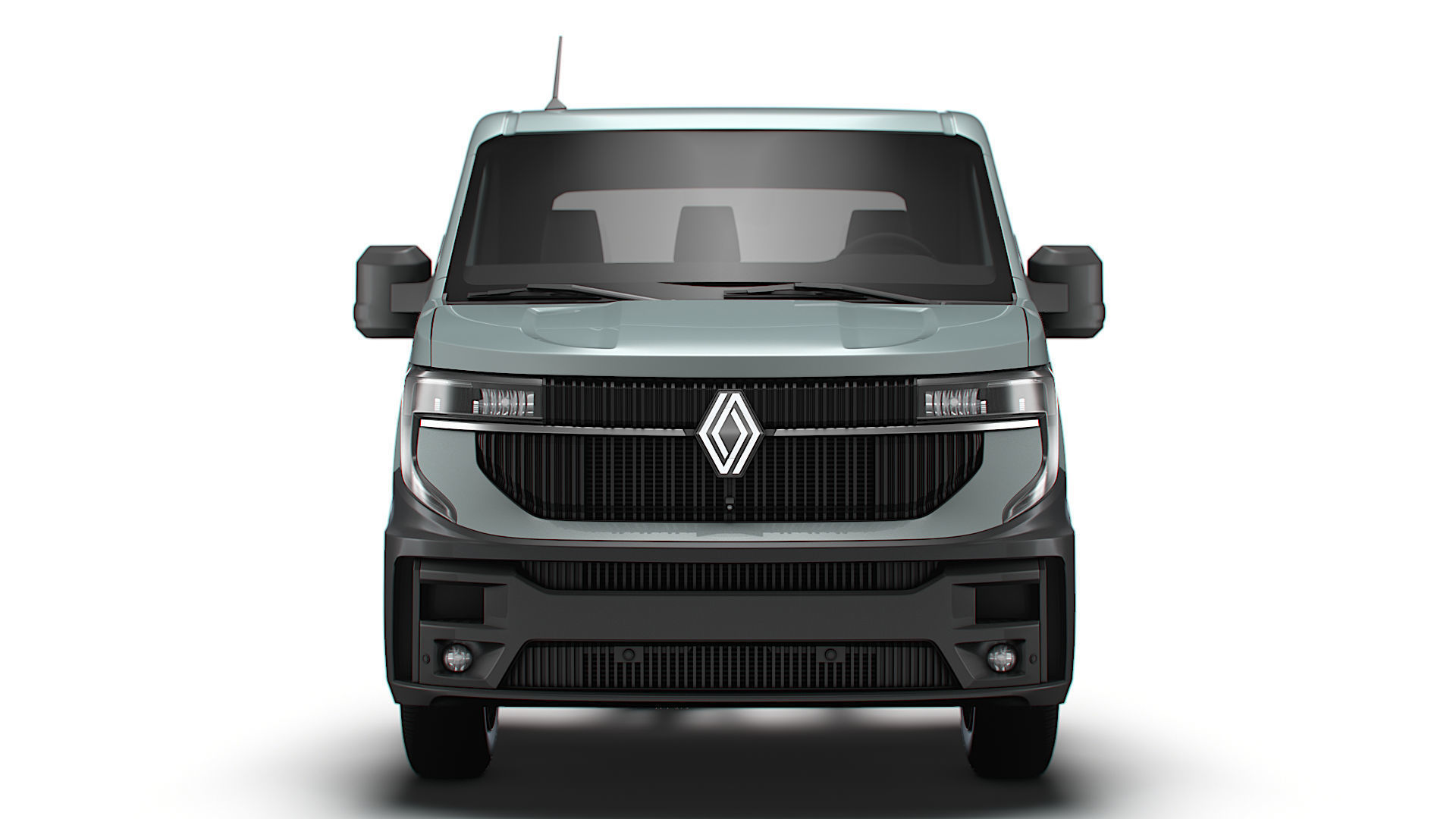 Renault Master Single Cab L3 Chassis 2024 3D model_6