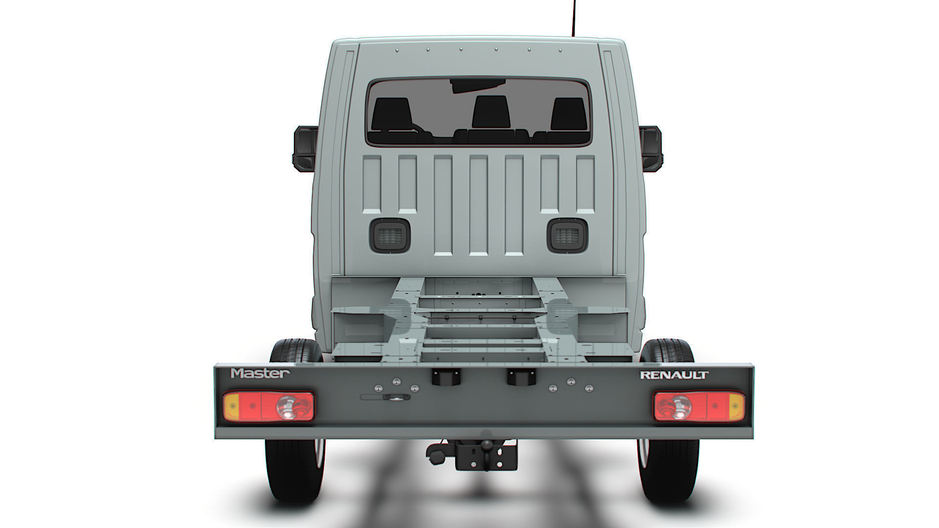 Renault Master Single Cab L3 Chassis 2024 3D model_8