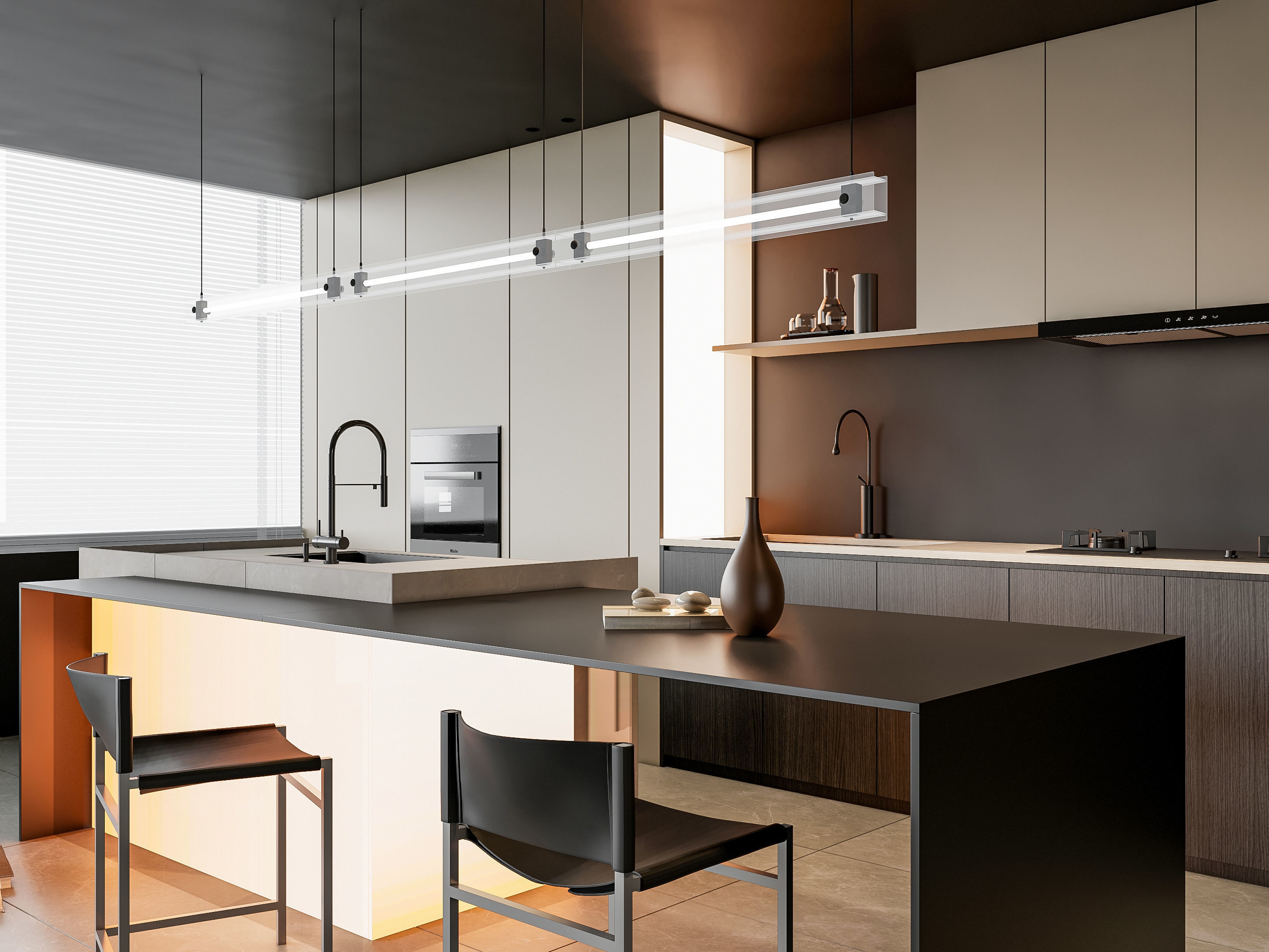 Kitchen Modern interior 83 3D model_6