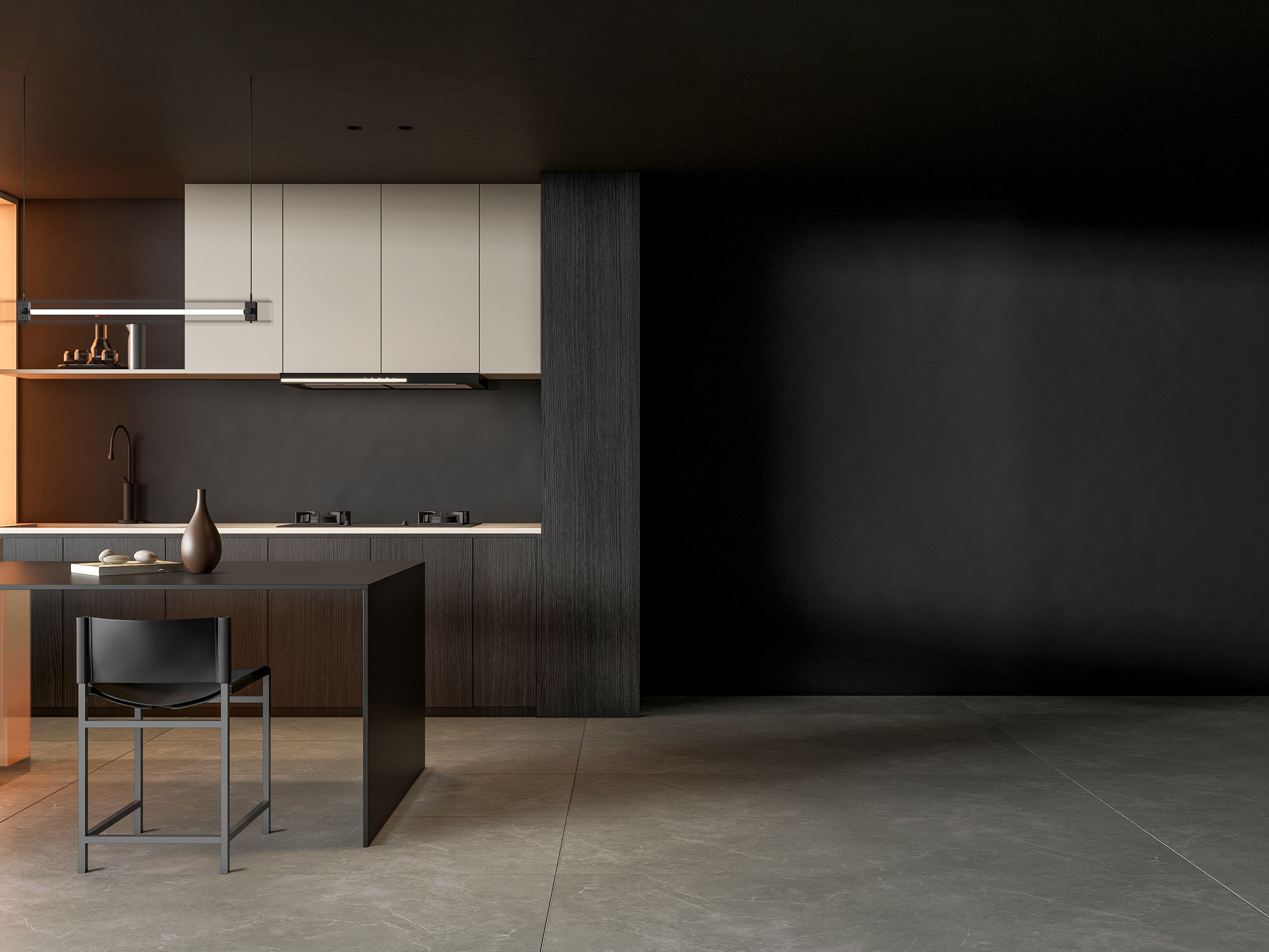 Kitchen Modern interior 83 3D model_19