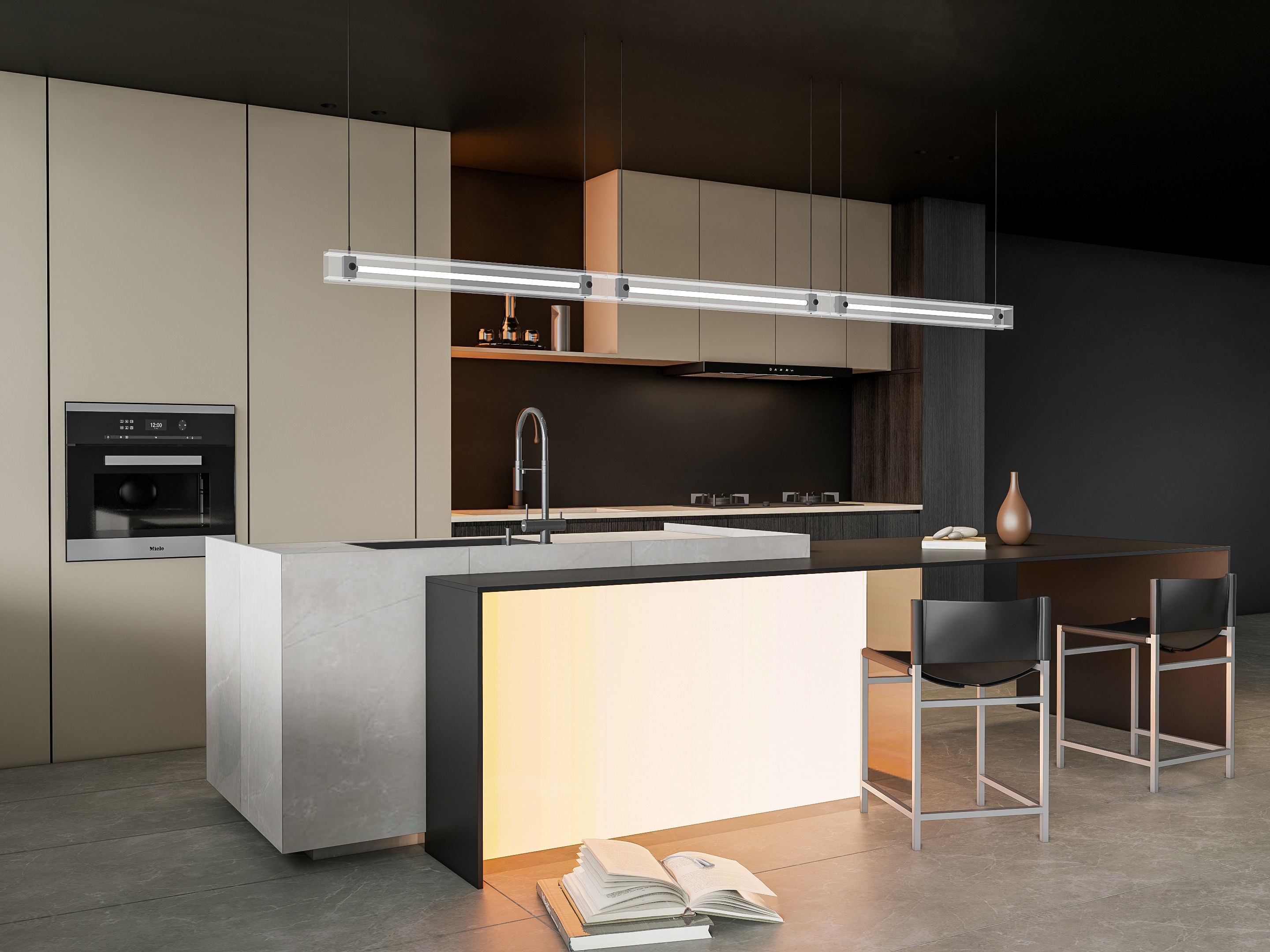 Kitchen Modern interior 83 3D model_8
