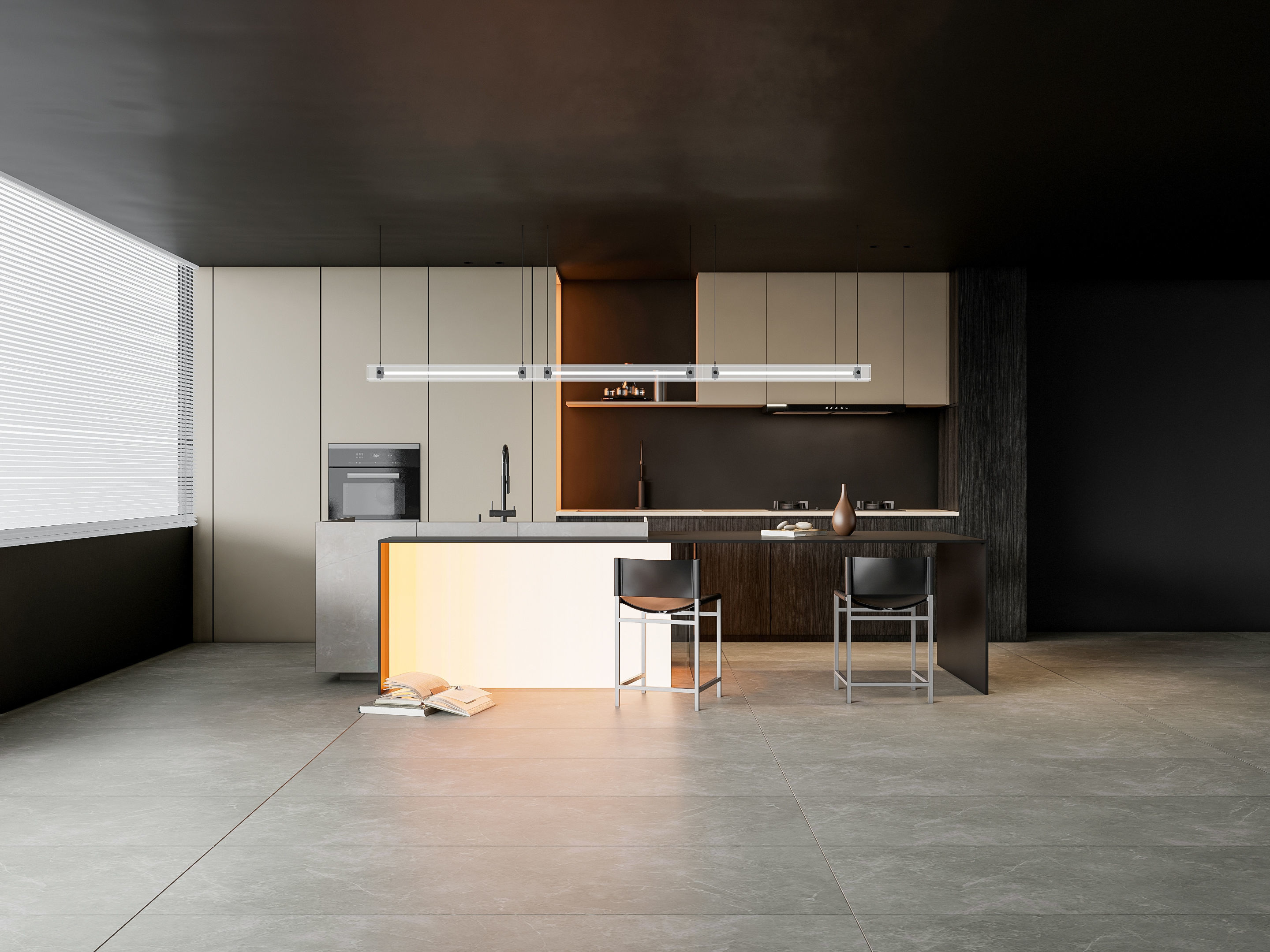 Kitchen Modern interior 83 3D model_17