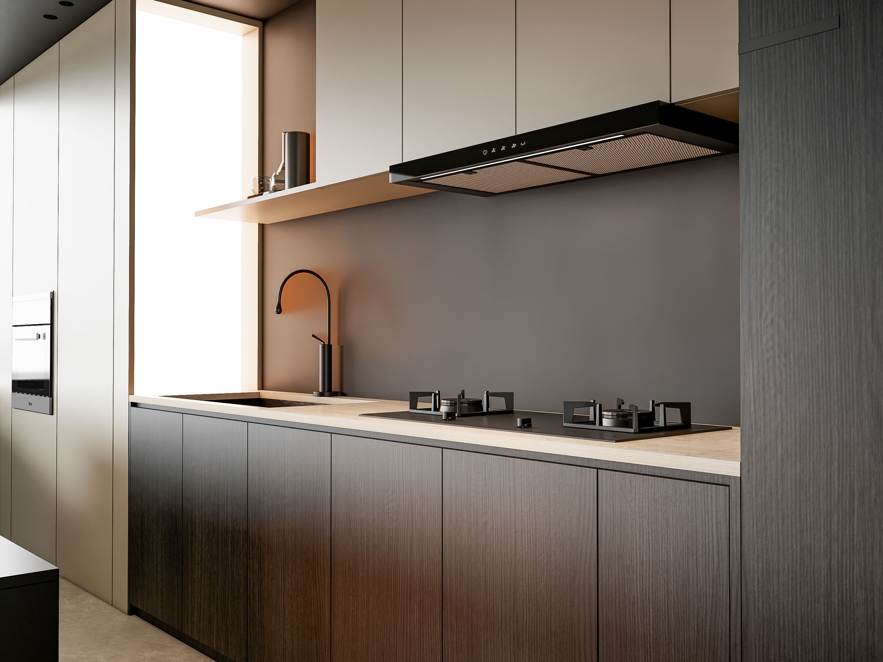 Kitchen Modern interior 83 3D model_4
