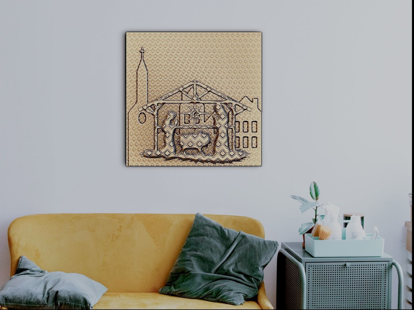 Jesus Christ deco 3D print model_1