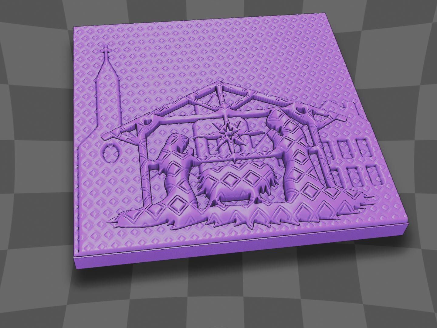 Jesus Christ deco 3D print model_8