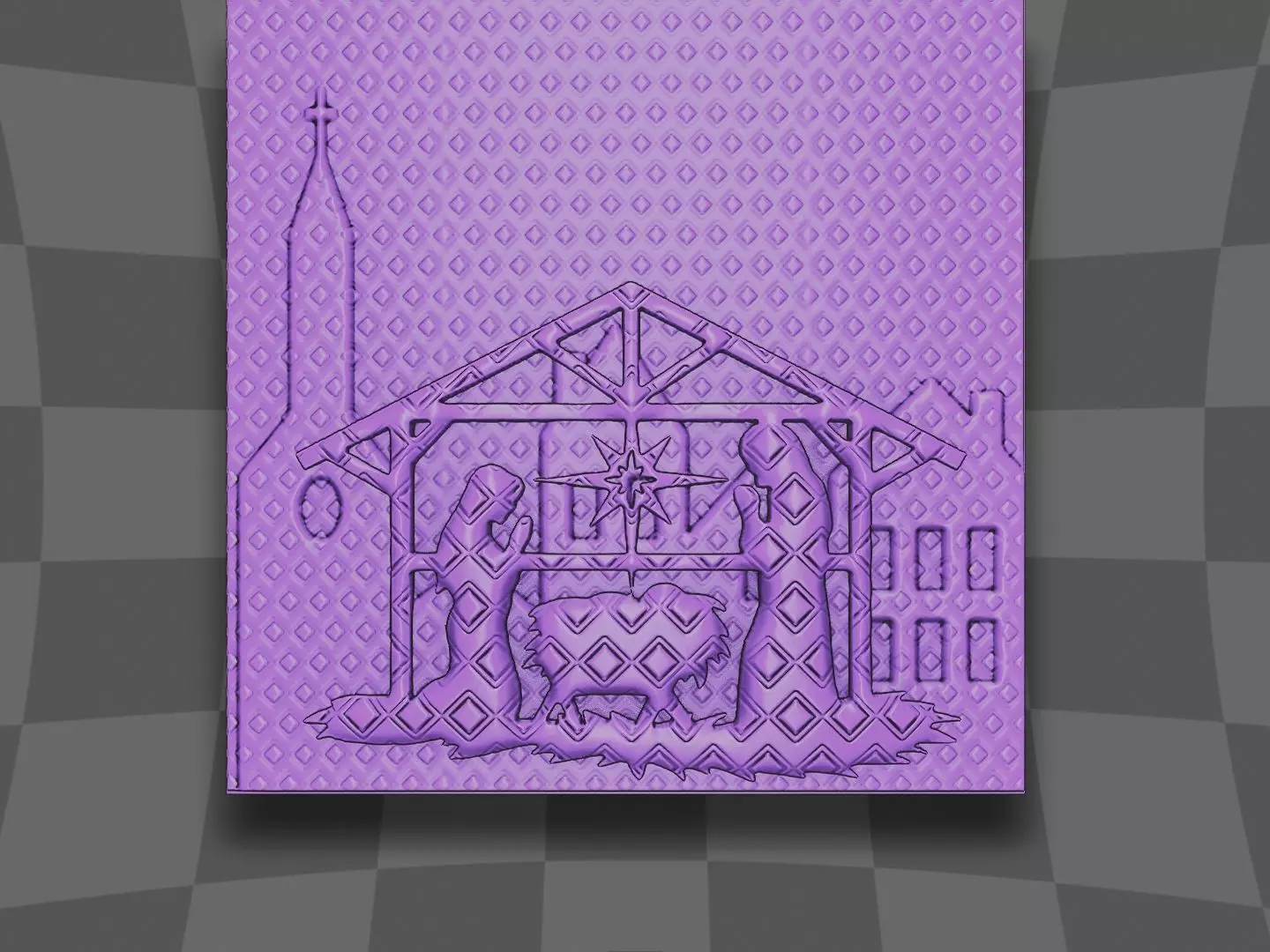 Jesus Christ deco 3D print model_0