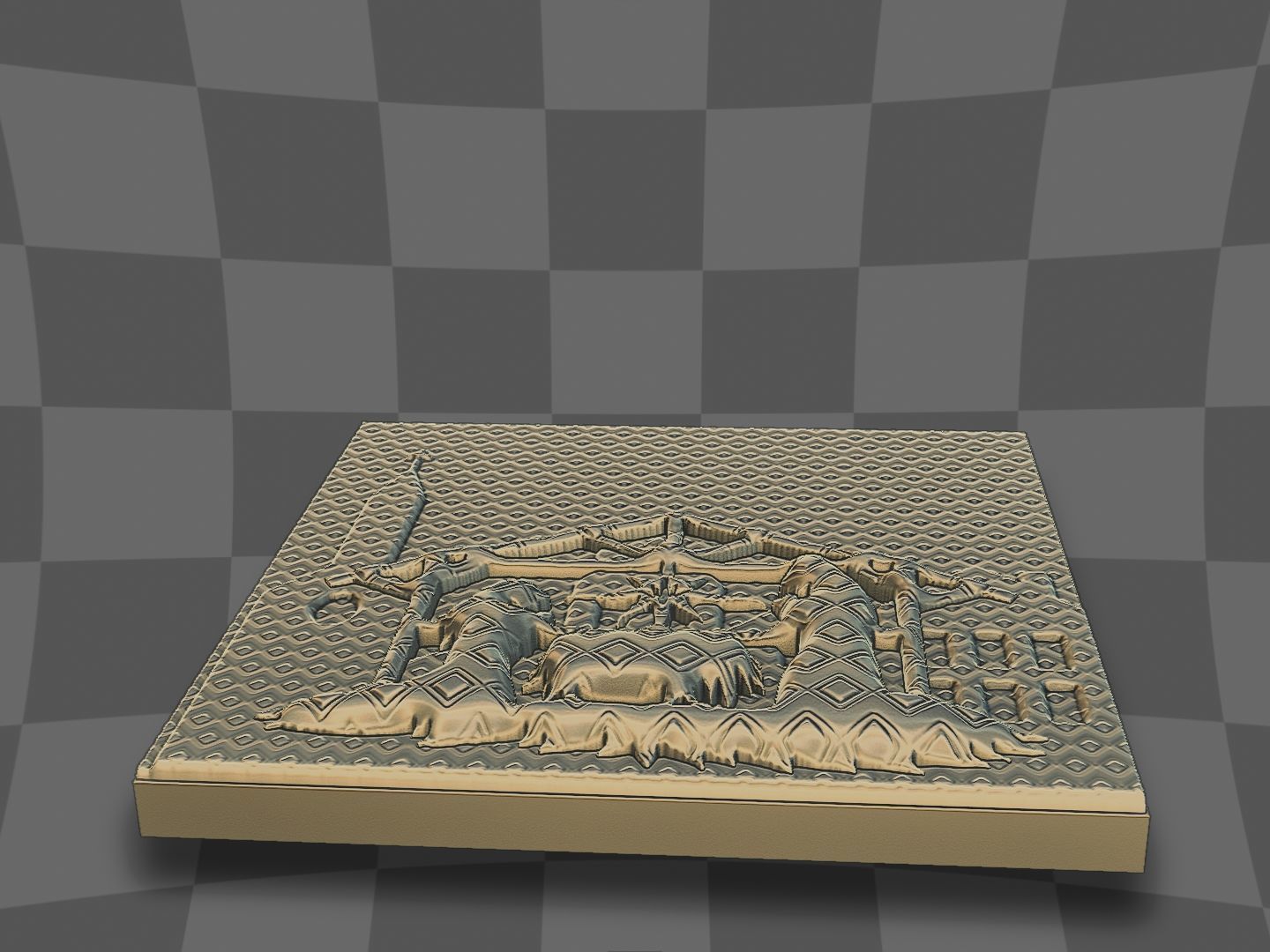 Jesus Christ deco 3D print model_4