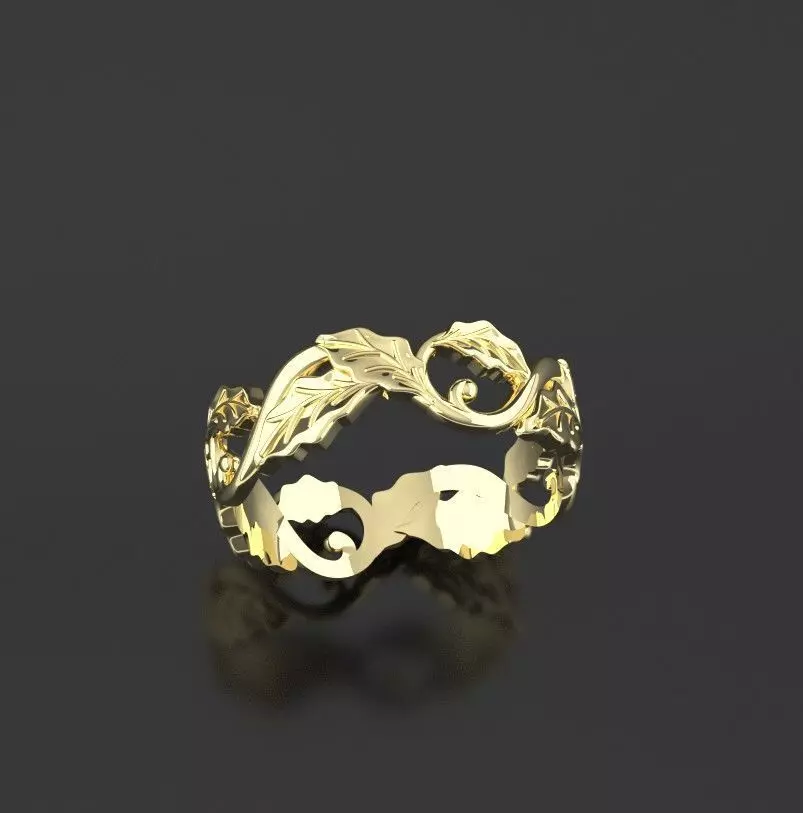 garden ring 3D print model_0