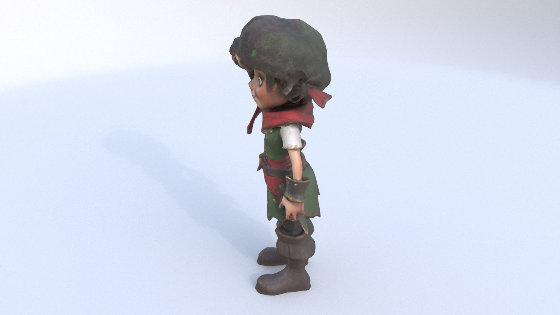 Blackheart Pirate Belle 3D model_2