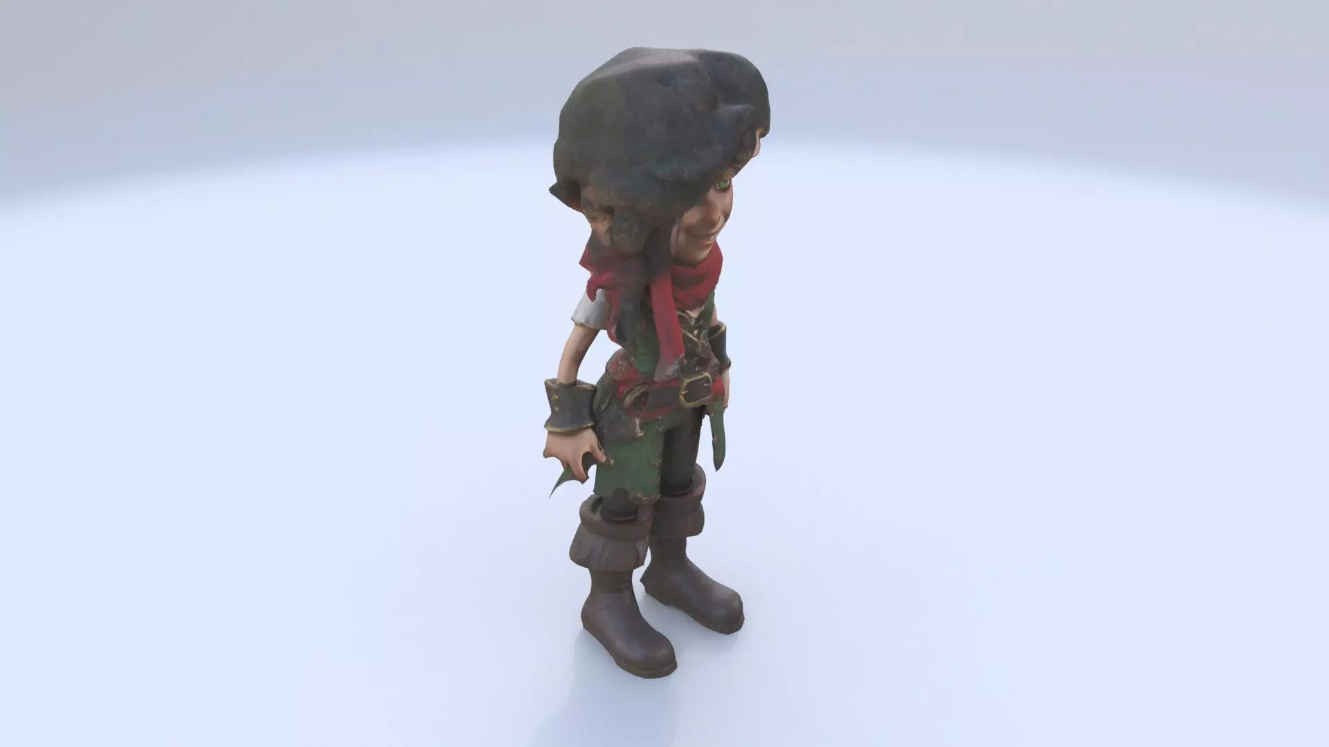 Blackheart Pirate Belle 3D model_0