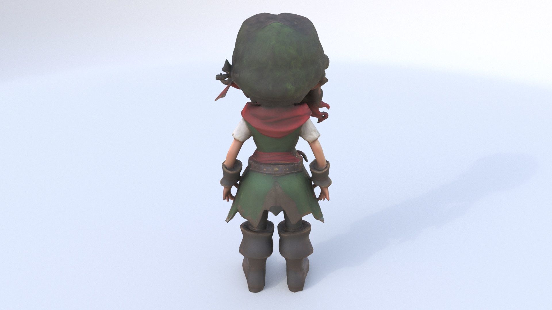 Blackheart Pirate Belle 3D model_4