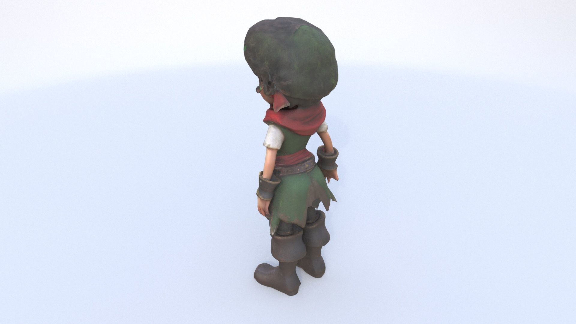 Blackheart Pirate Belle 3D model_3