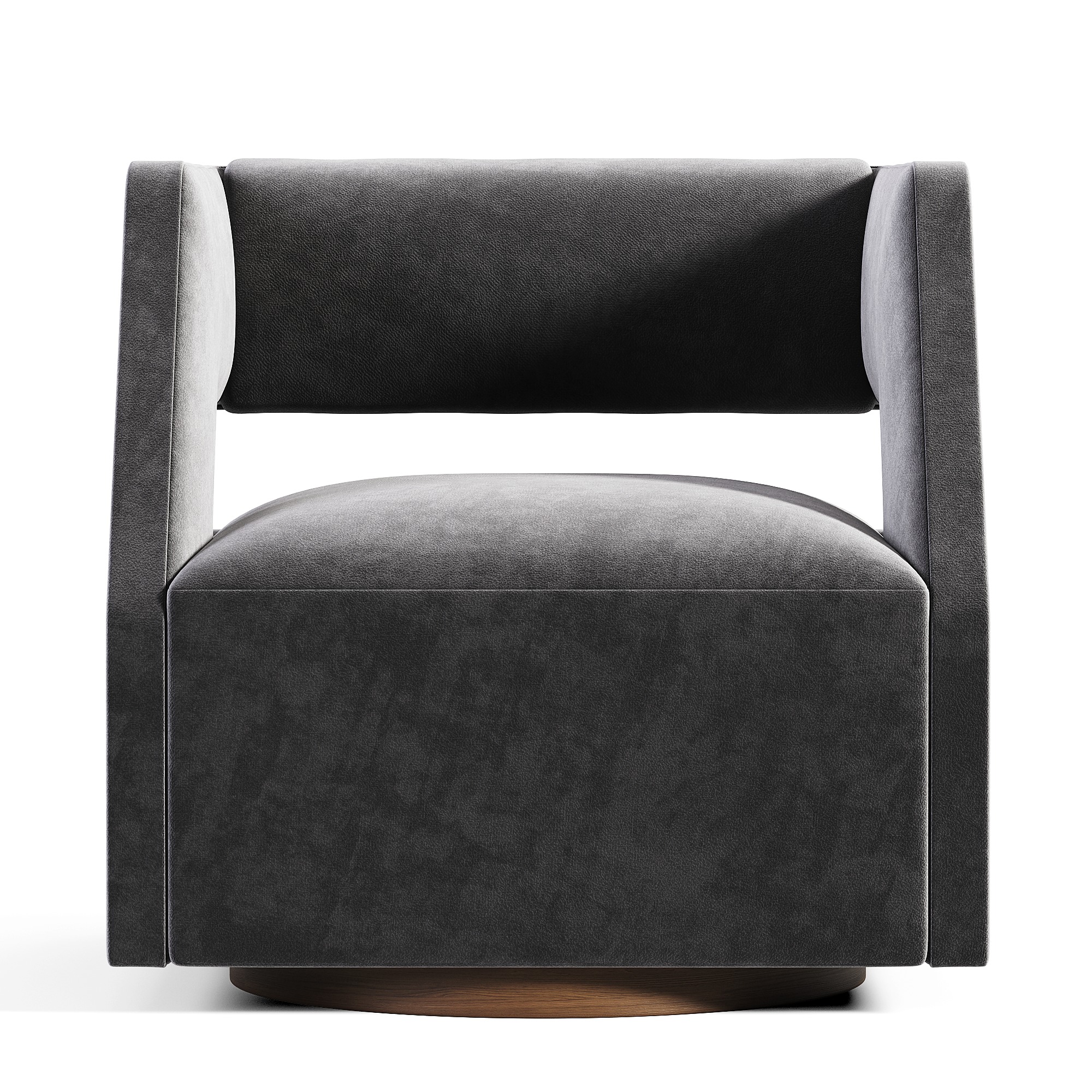  Vanguard Furniture Cove Chair in Havana Low-poly 3D model_3