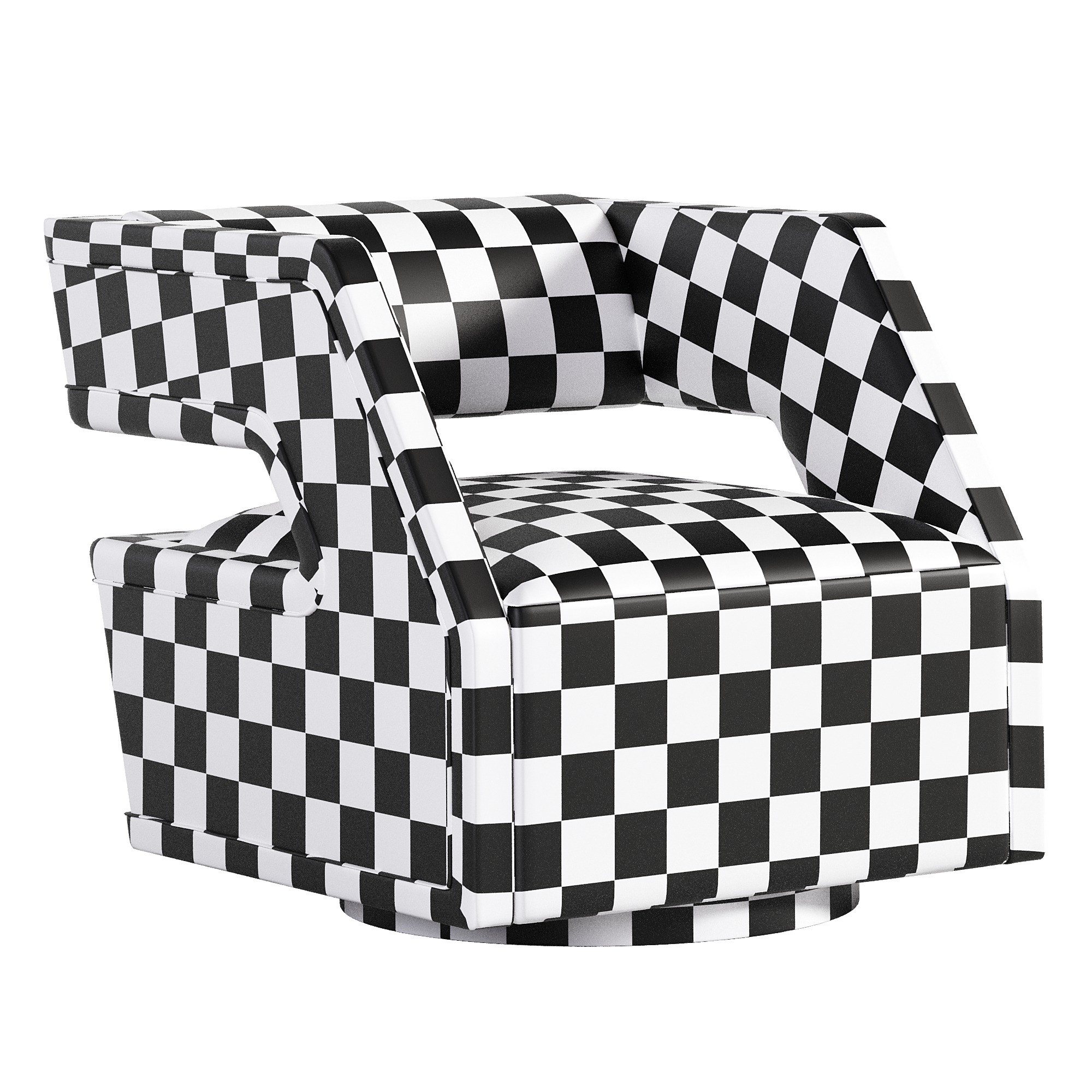  Vanguard Furniture Cove Chair in Havana Low-poly 3D model_5