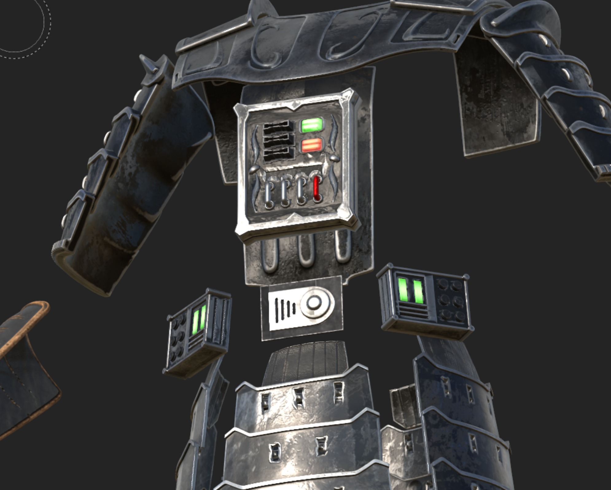 Samurai  Darth Vader helmet Armor  Star Wars 3d Print model 3D print model_30