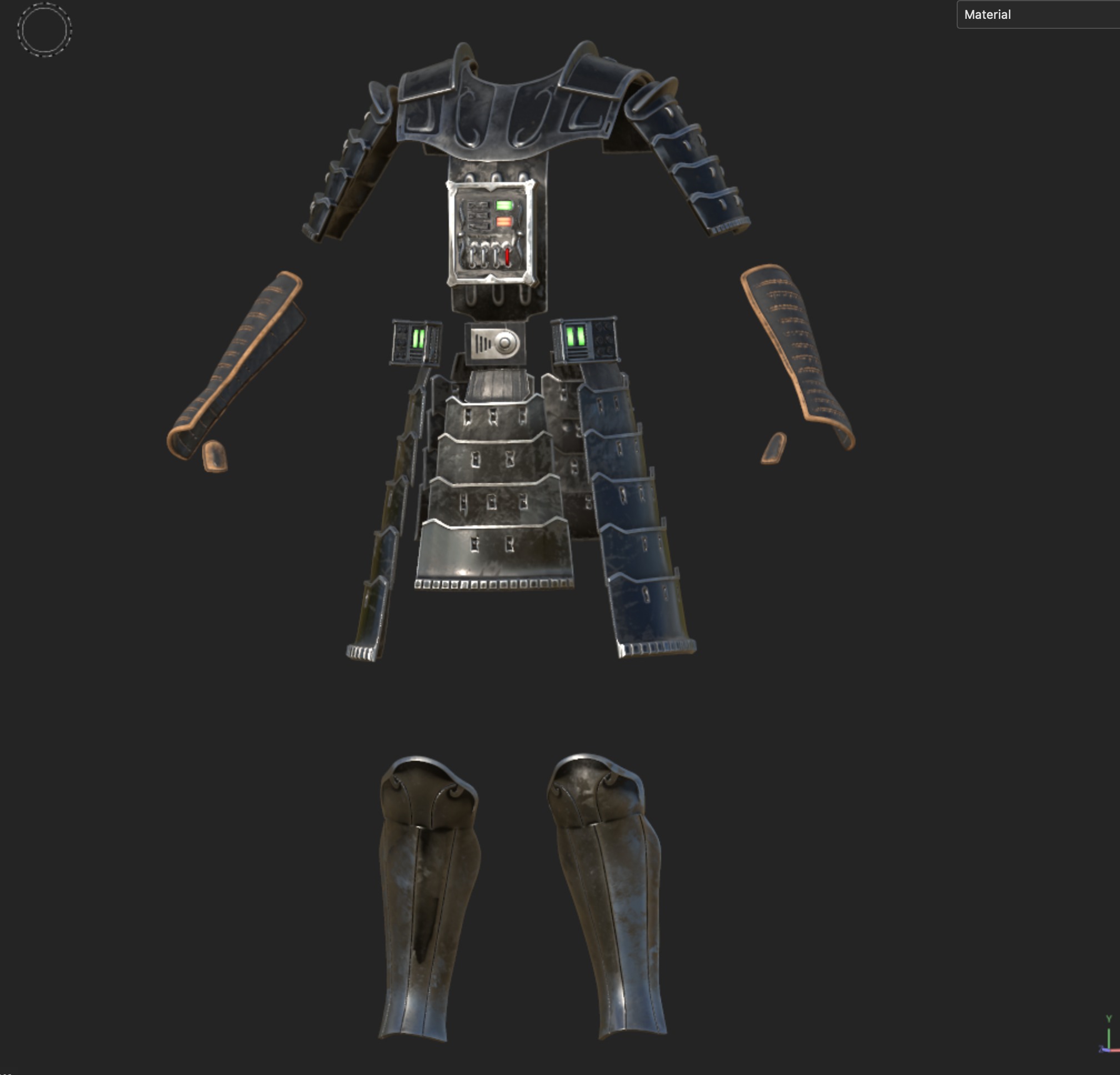 Samurai  Darth Vader helmet Armor  Star Wars 3d Print model 3D print model_18