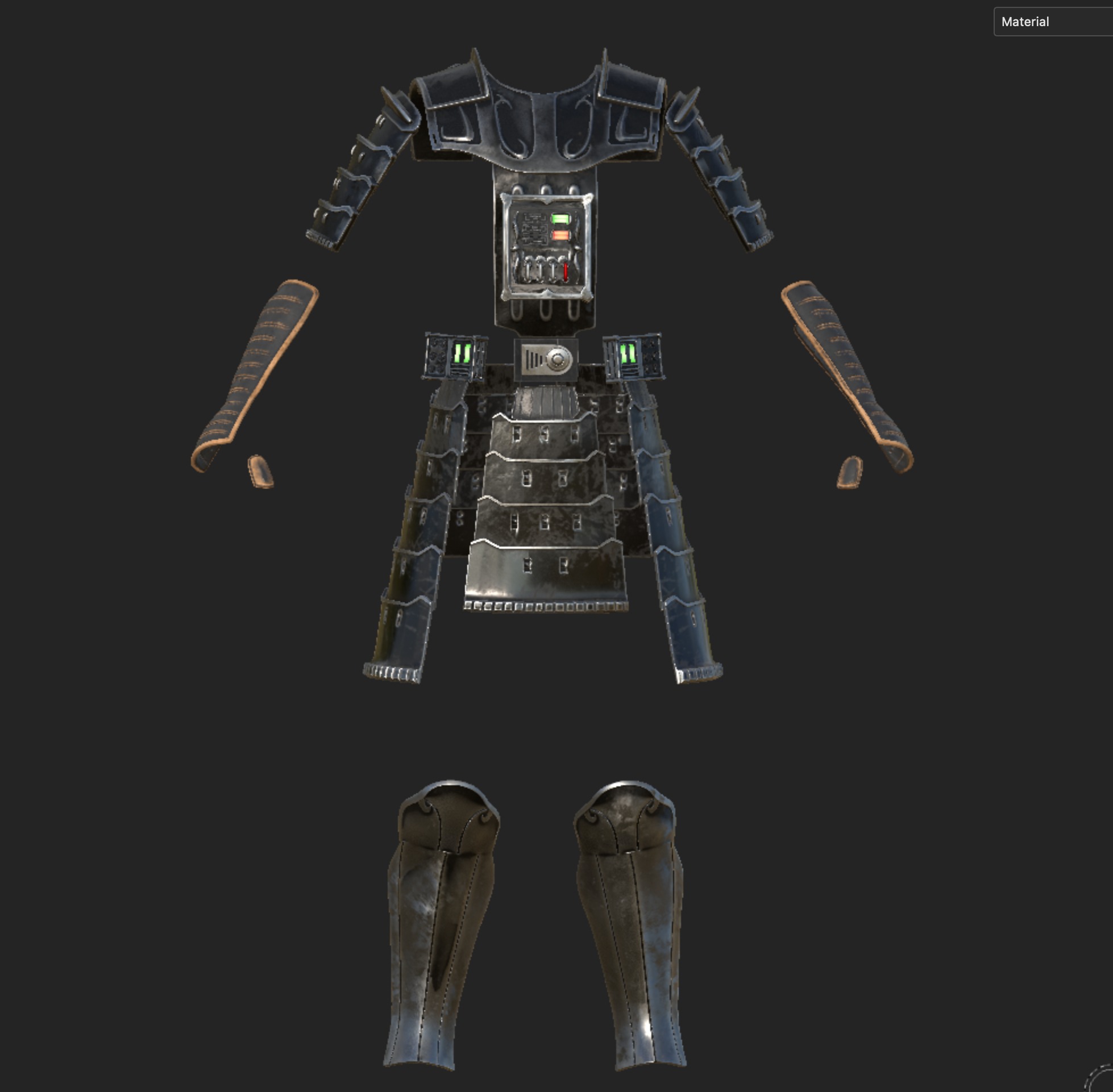 Samurai  Darth Vader helmet Armor  Star Wars 3d Print model 3D print model_17