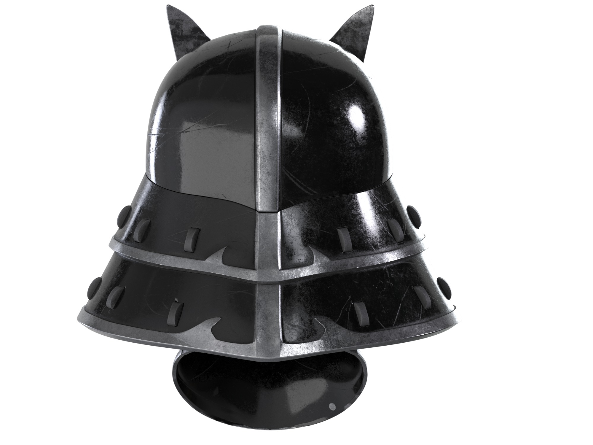 Samurai  Darth Vader helmet Armor  Star Wars 3d Print model 3D print model_15