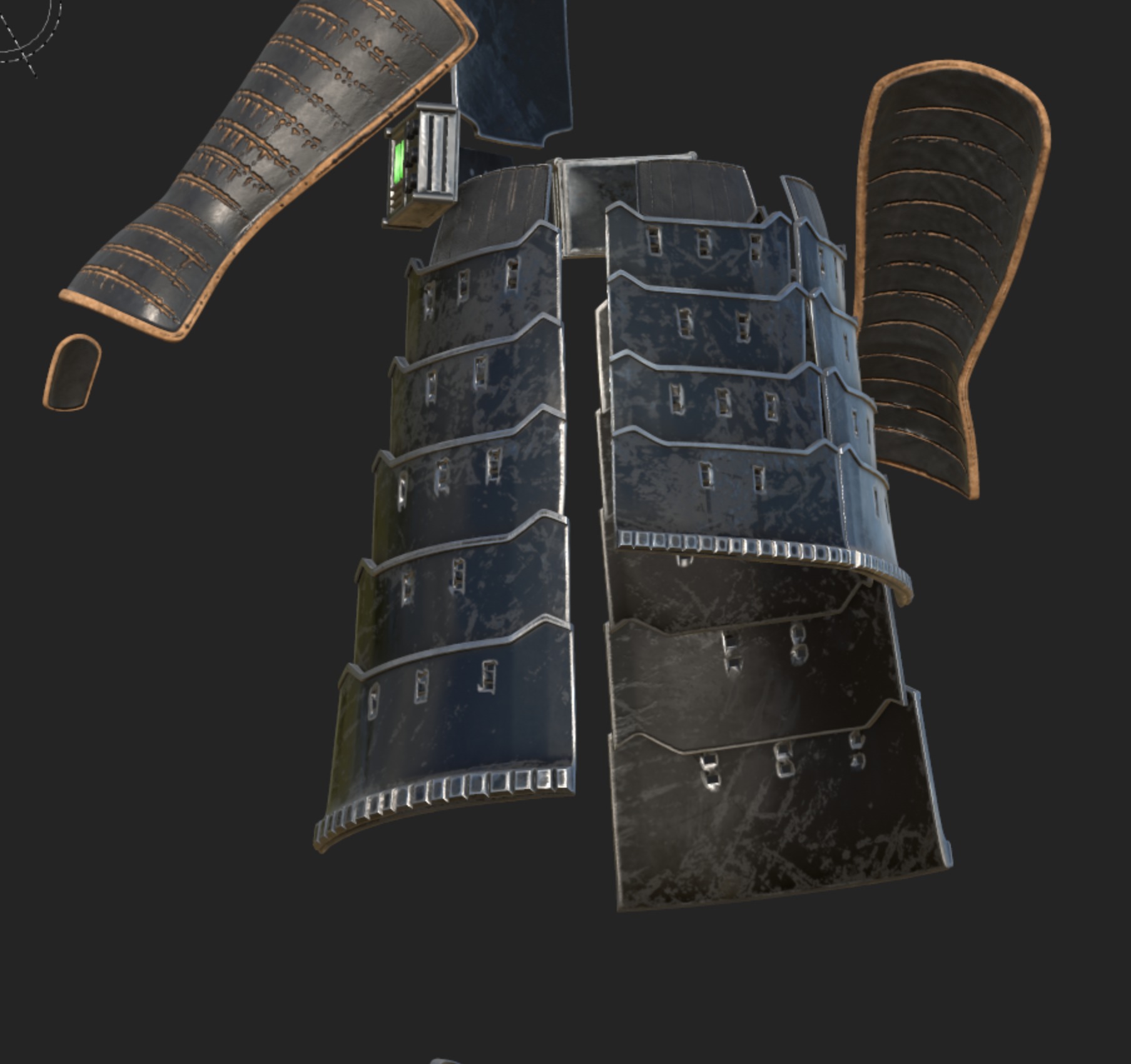 Samurai  Darth Vader helmet Armor  Star Wars 3d Print model 3D print model_35