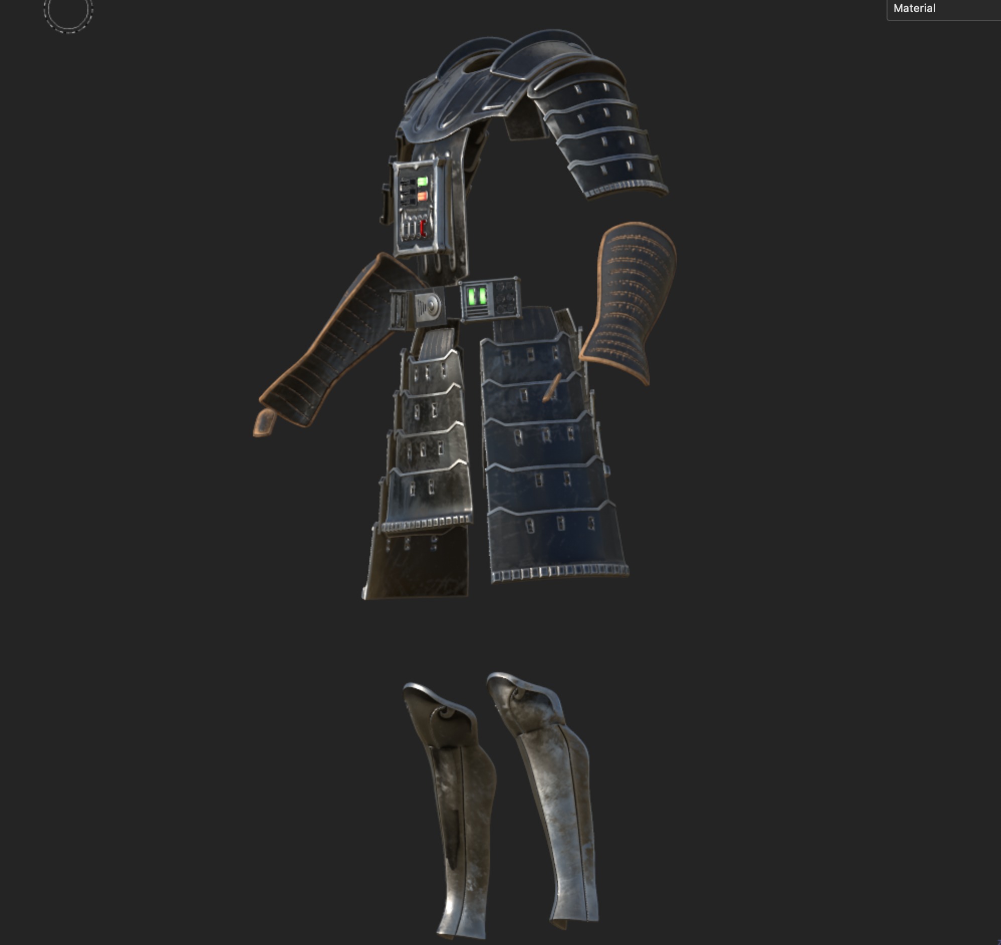 Samurai  Darth Vader helmet Armor  Star Wars 3d Print model 3D print model_20