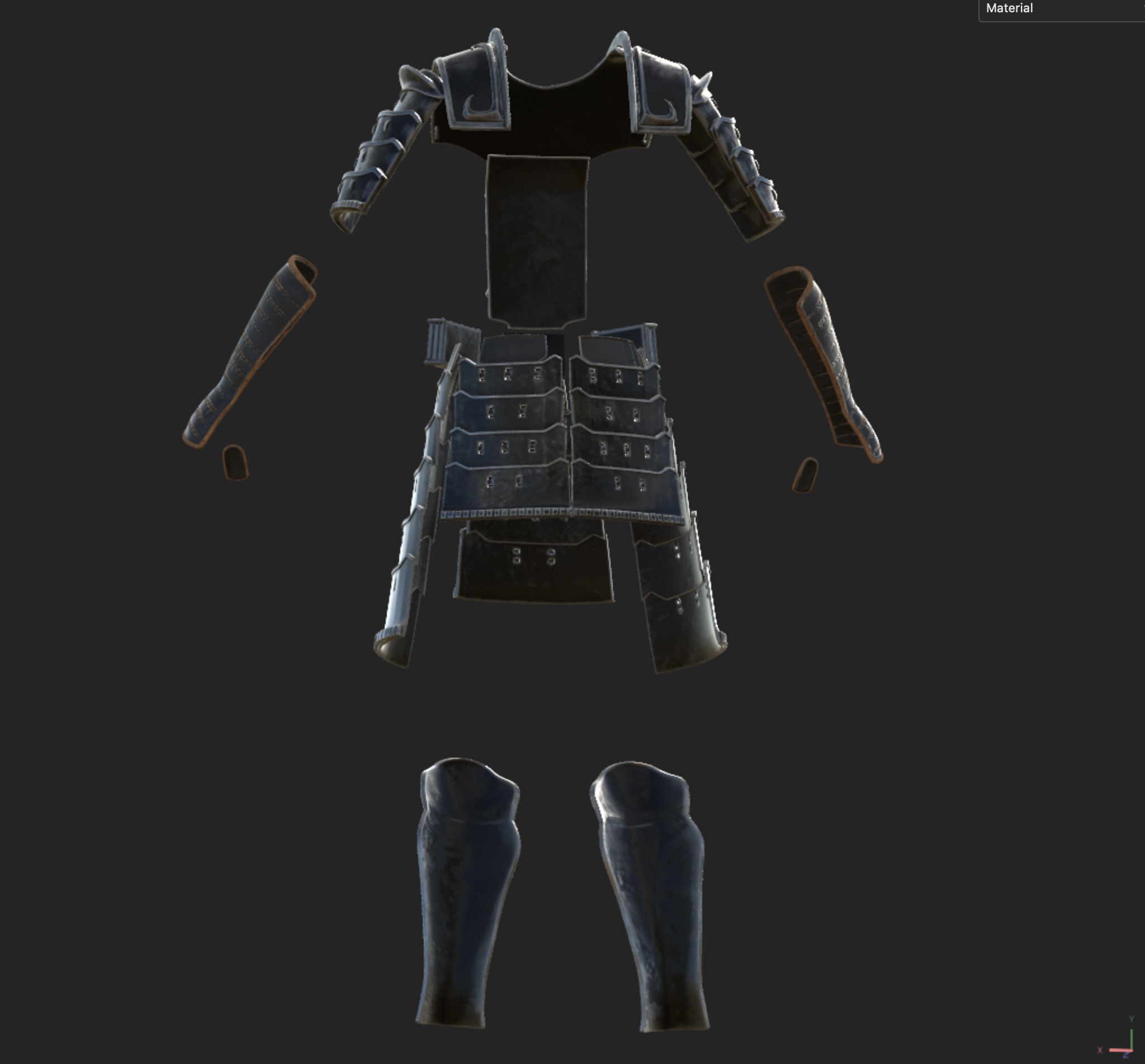 Samurai  Darth Vader helmet Armor  Star Wars 3d Print model 3D print model_24